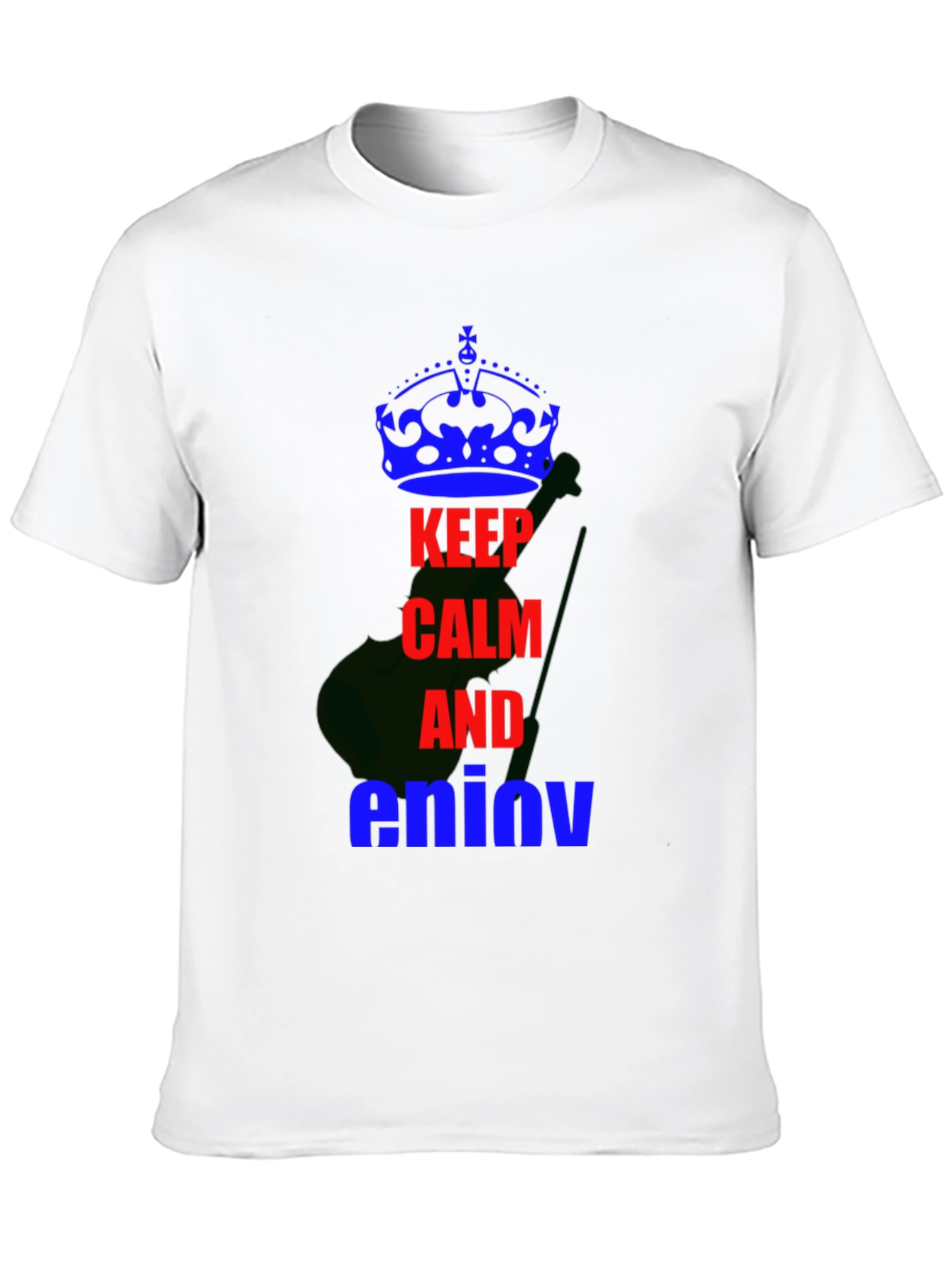 Keep Calm and Enjoy Graphic T-Shirt