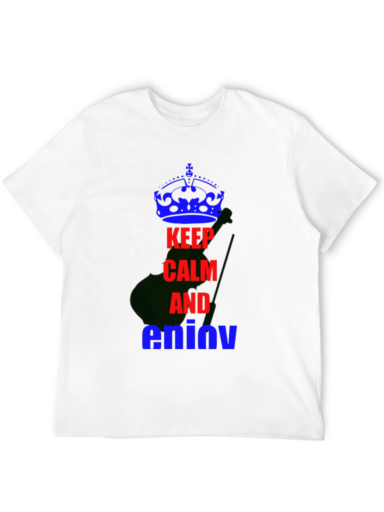 Keep Calm and Enjoy Graphic T-Shirt