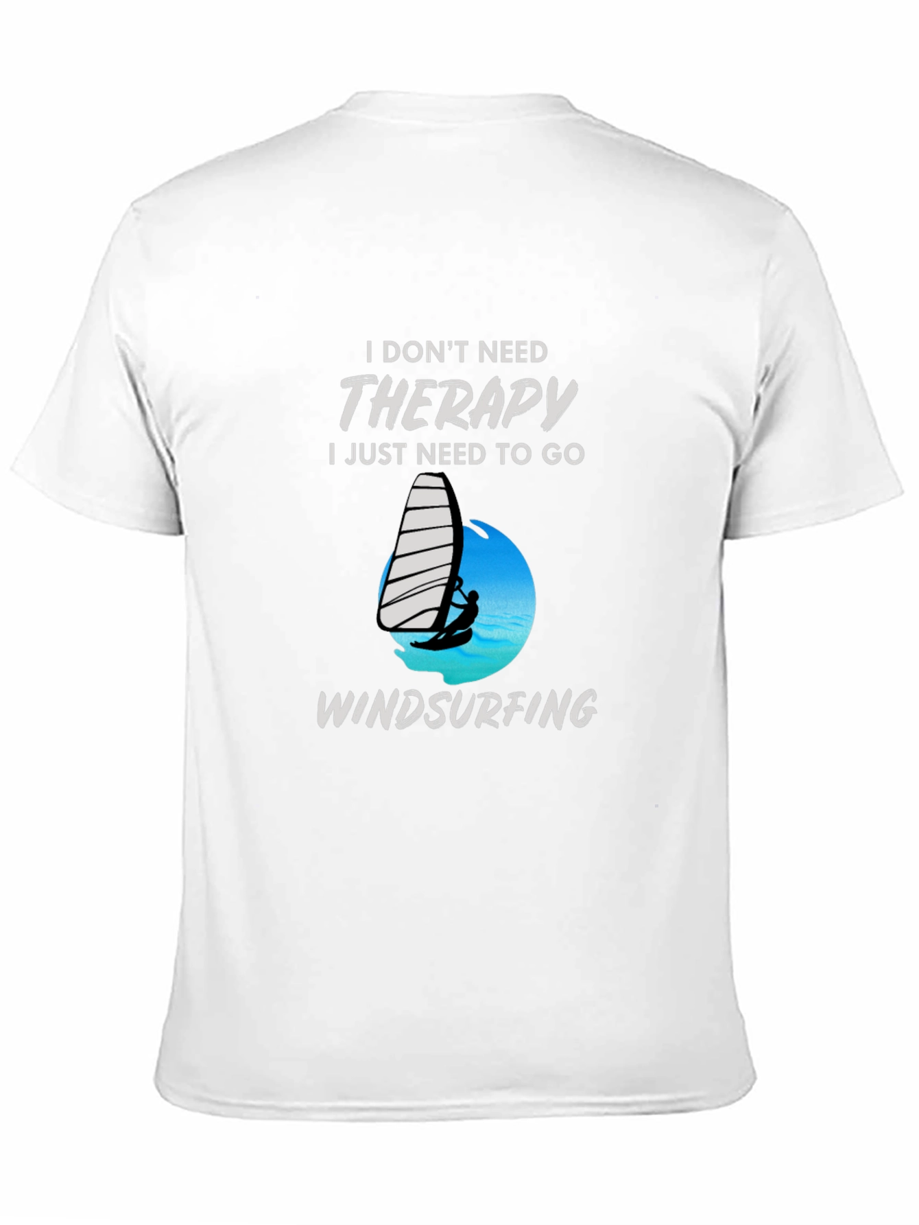 Therapy Windsurfing Black T-Shirt