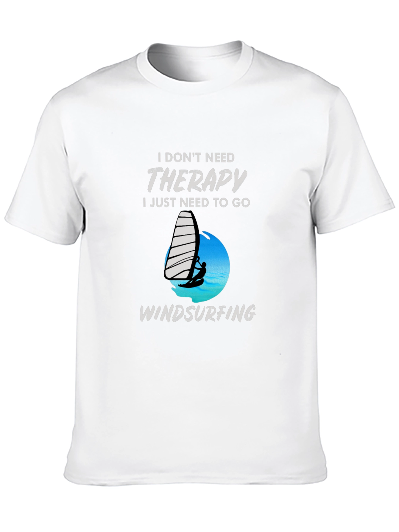 Therapy Windsurfing Black T-Shirt