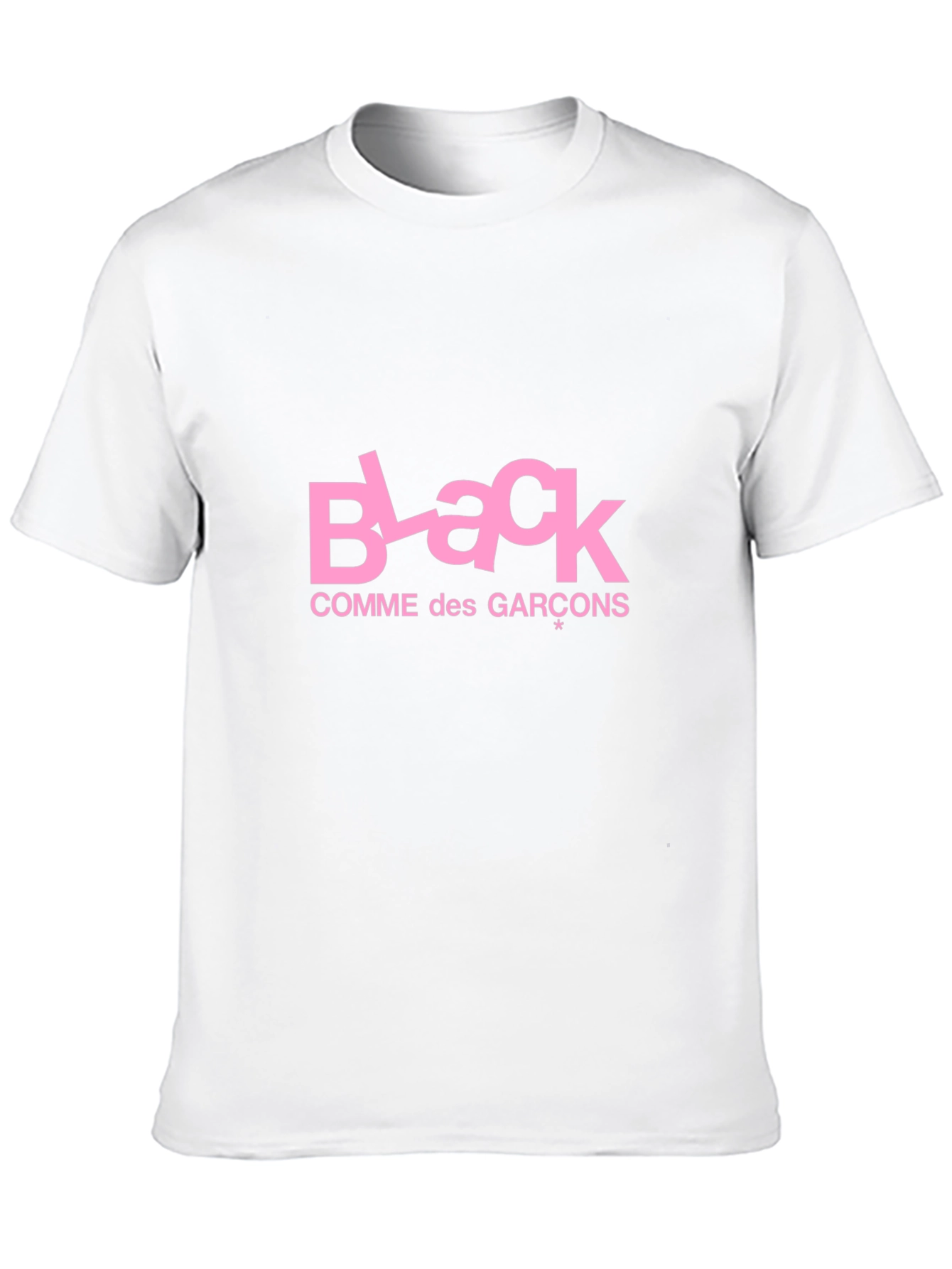Black Comme Des Garcons Graphic Tee