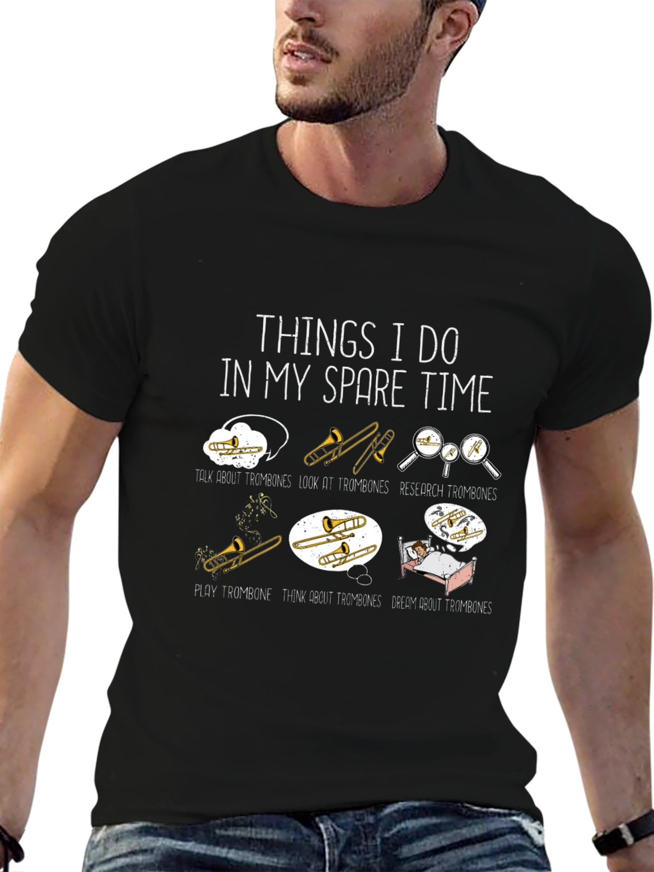 Trombone Spare Time T-Shirt