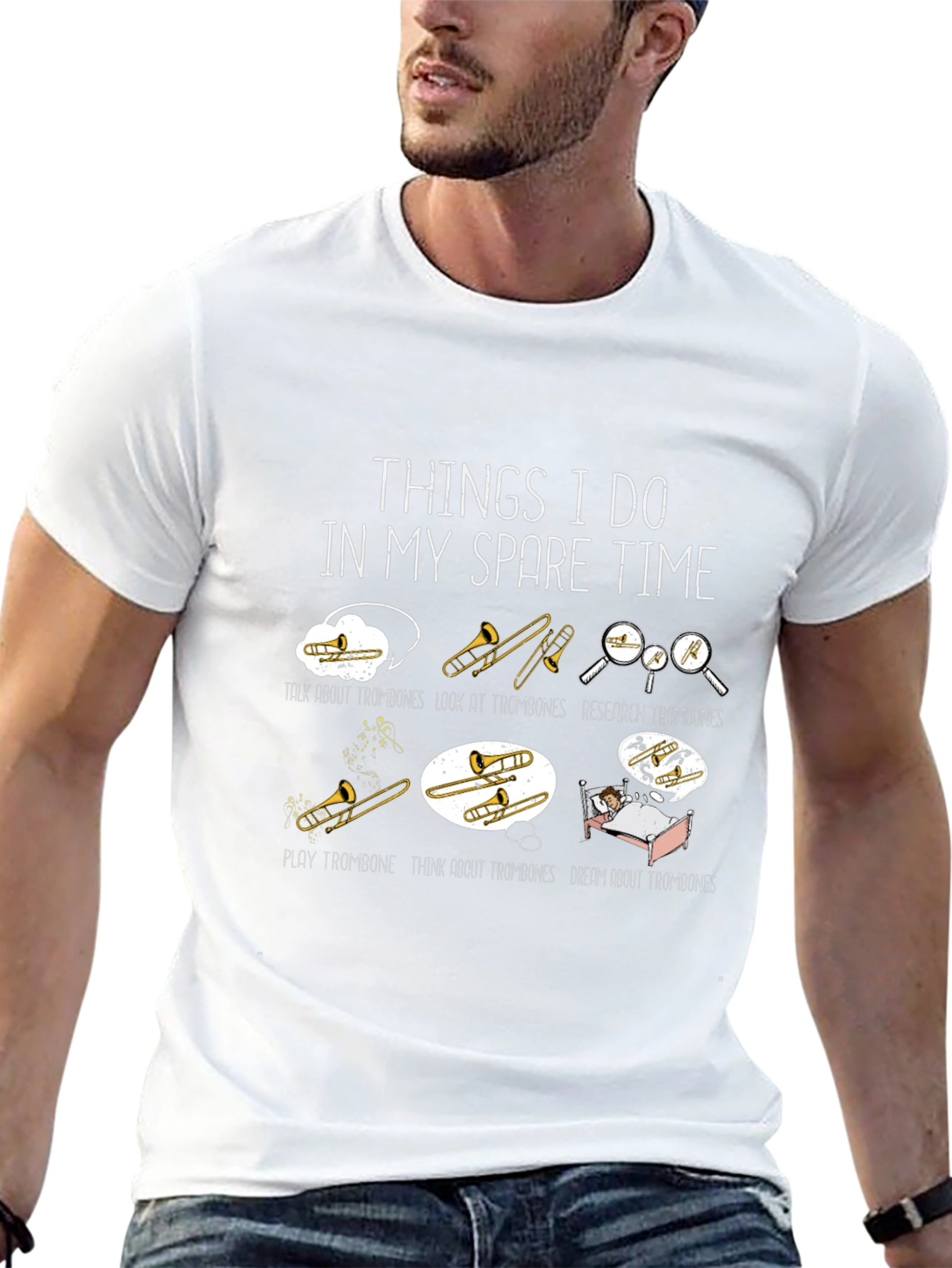 Trombone Spare Time T-Shirt
