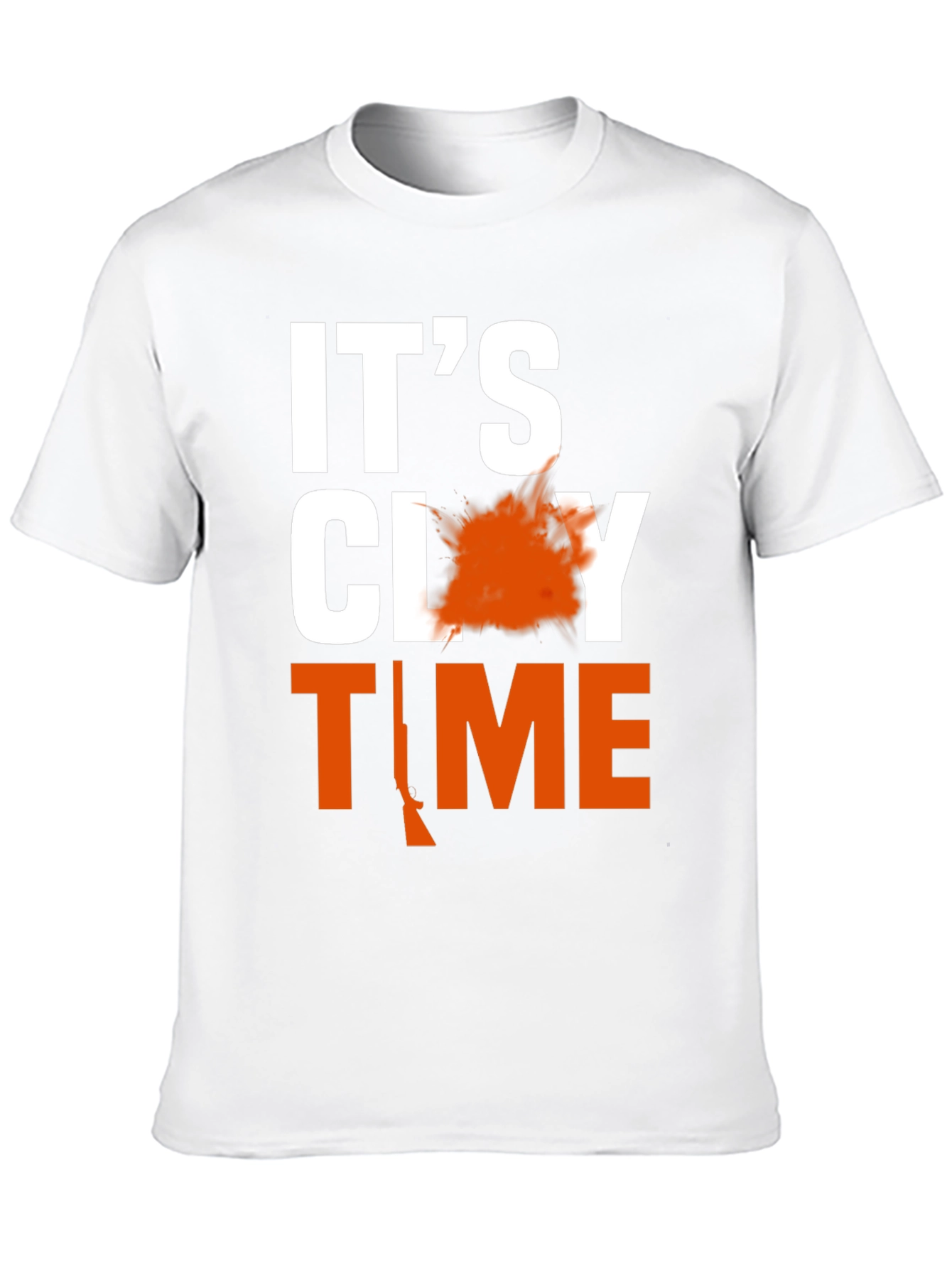 Its Clay Time T-Shirt Hunting Gift