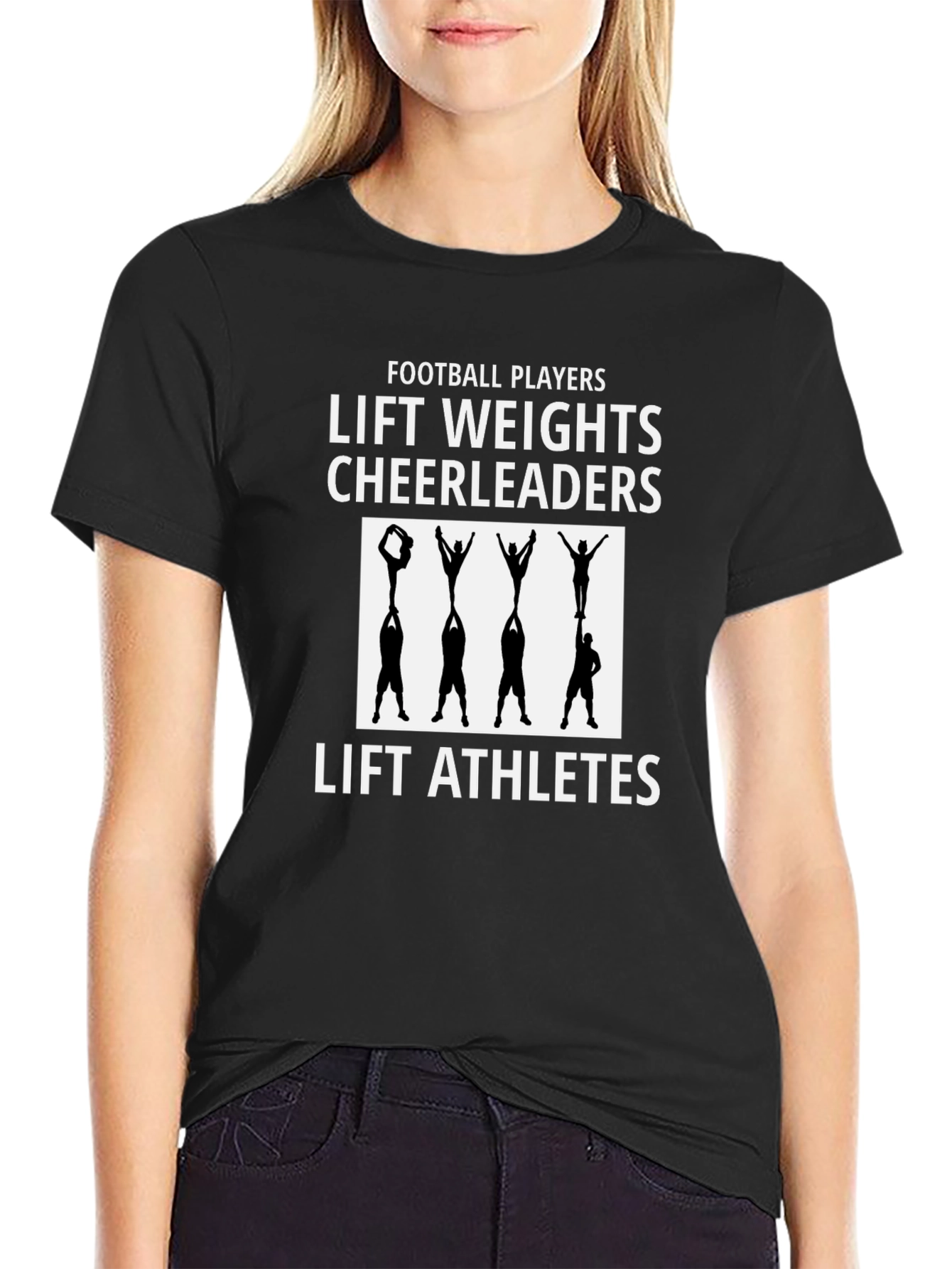 Football Players Cheerleaders T-Shirt