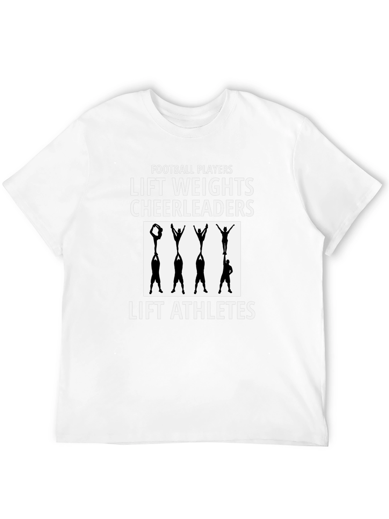 Football Players Cheerleaders T-Shirt