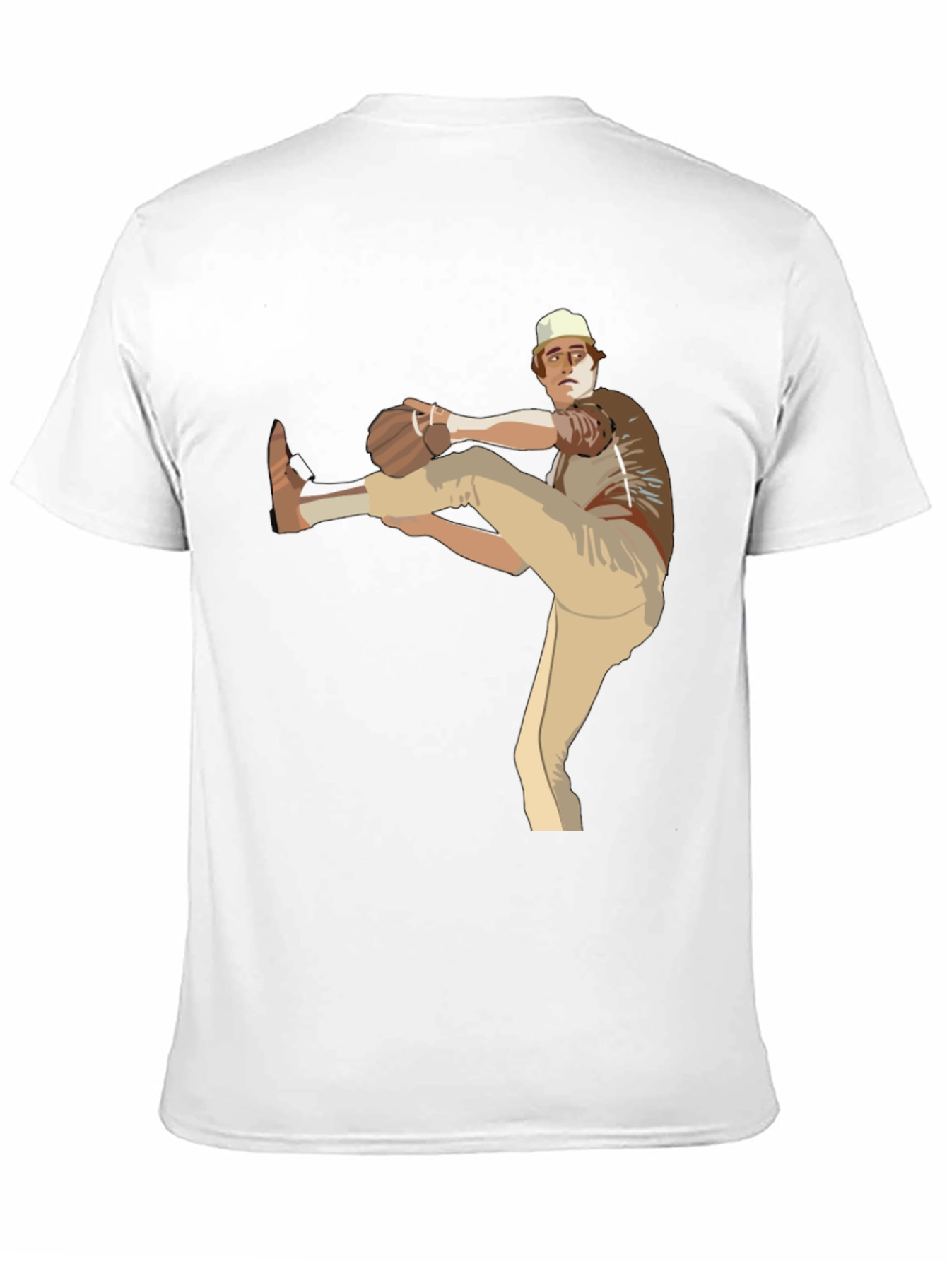 Baseball Pitcher Graphic T-Shirt