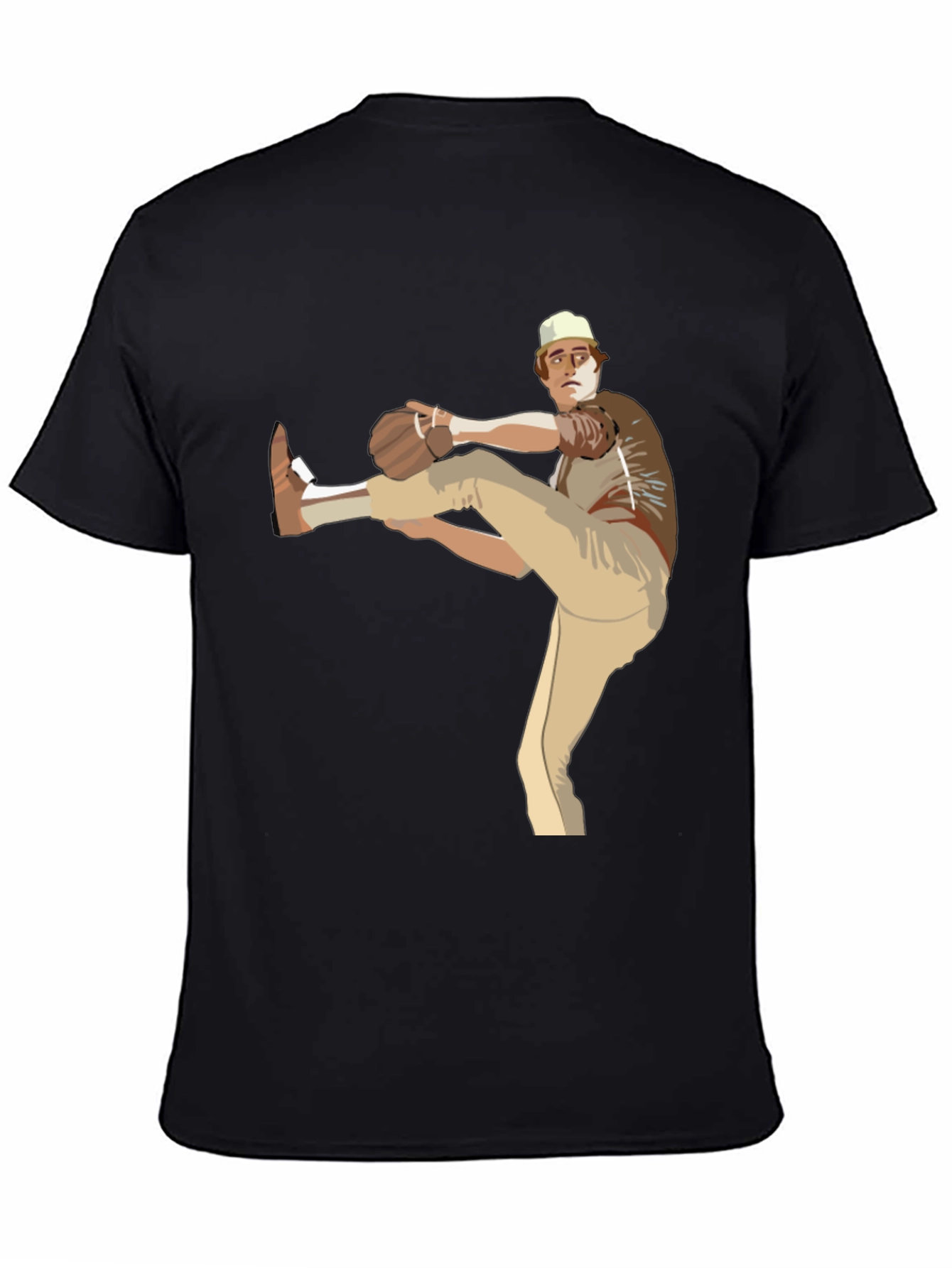 Baseball Pitcher Graphic T-Shirt