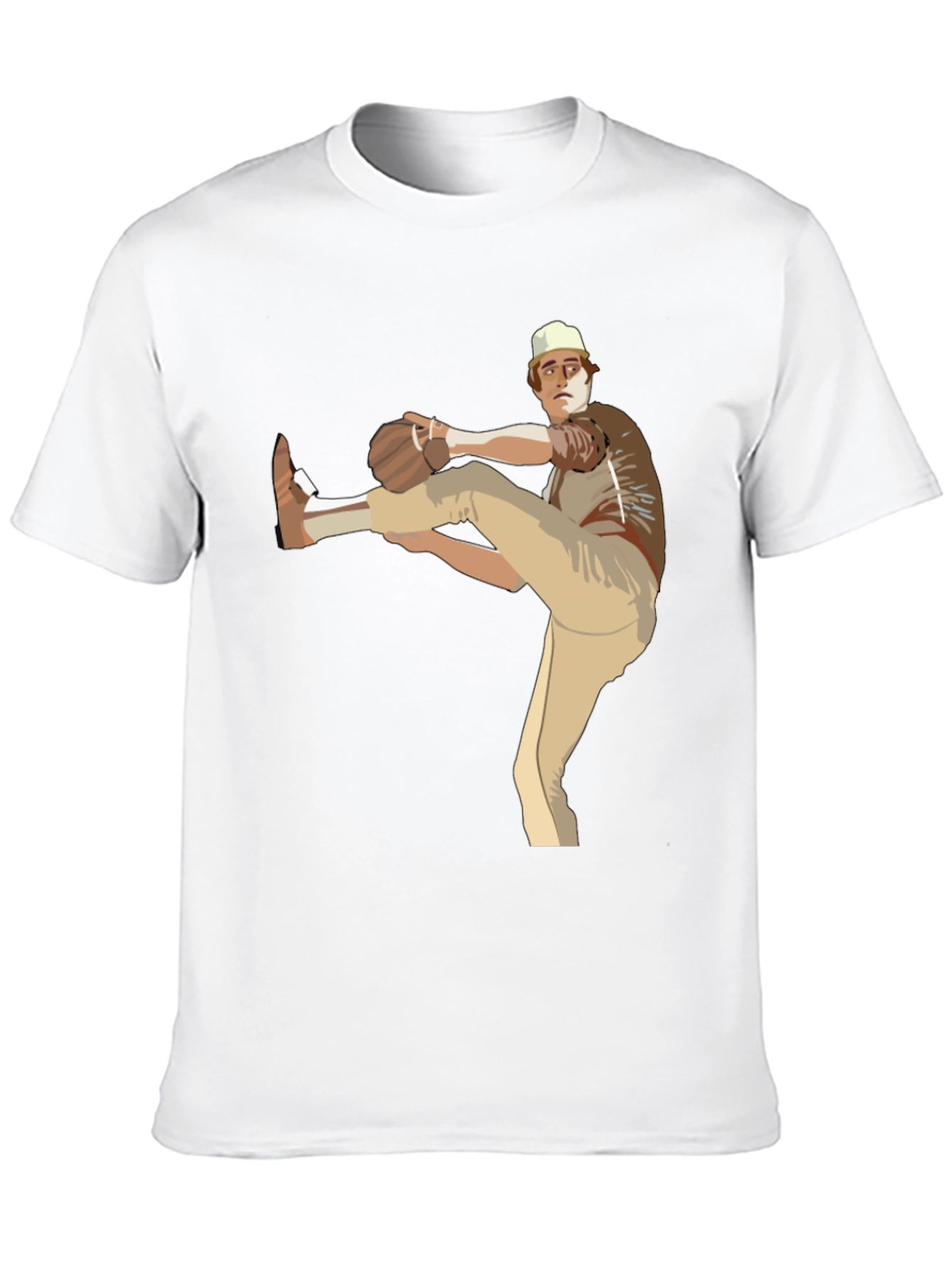 Baseball Pitcher Graphic T-Shirt