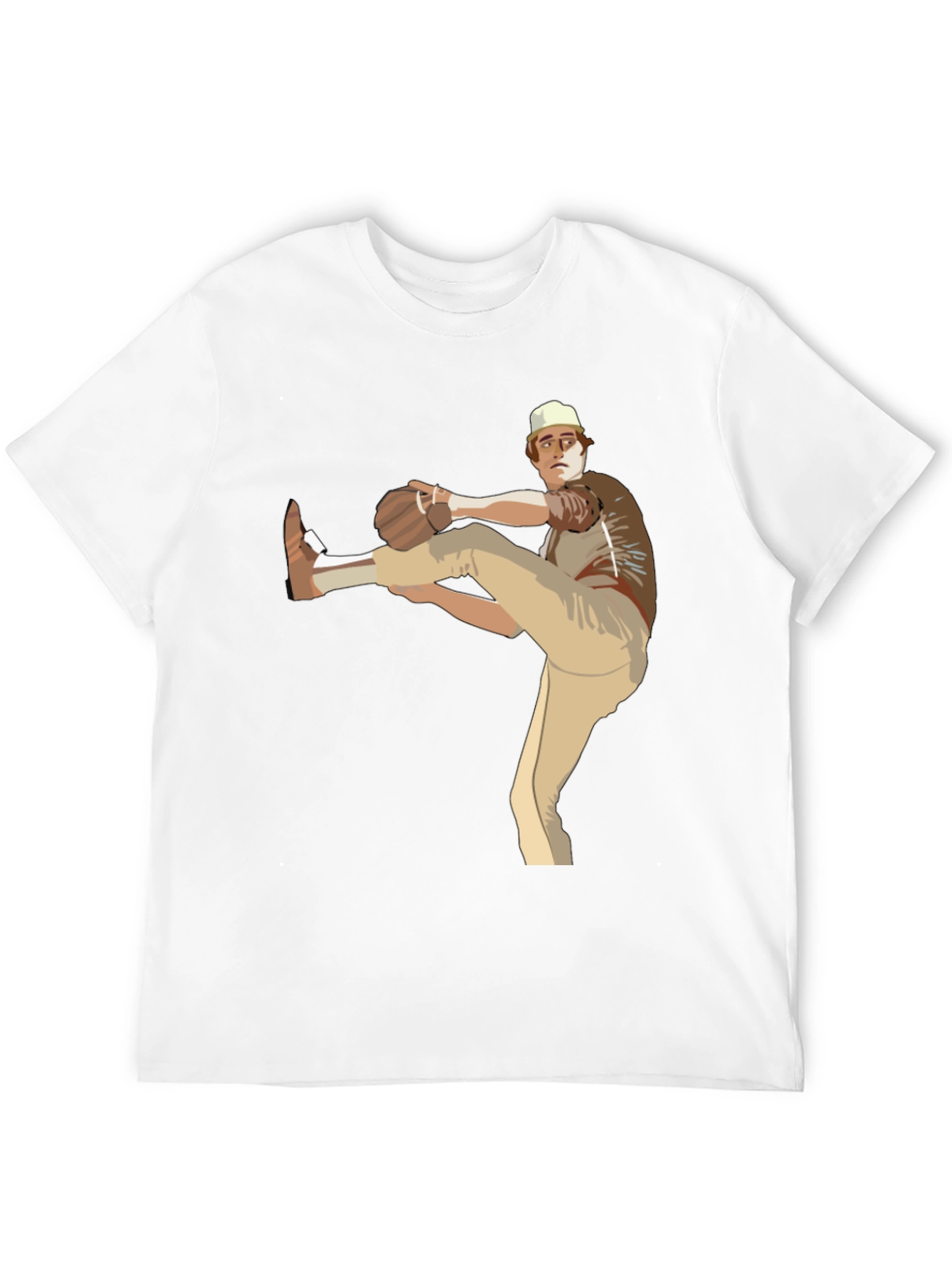 Baseball Pitcher Graphic T-Shirt