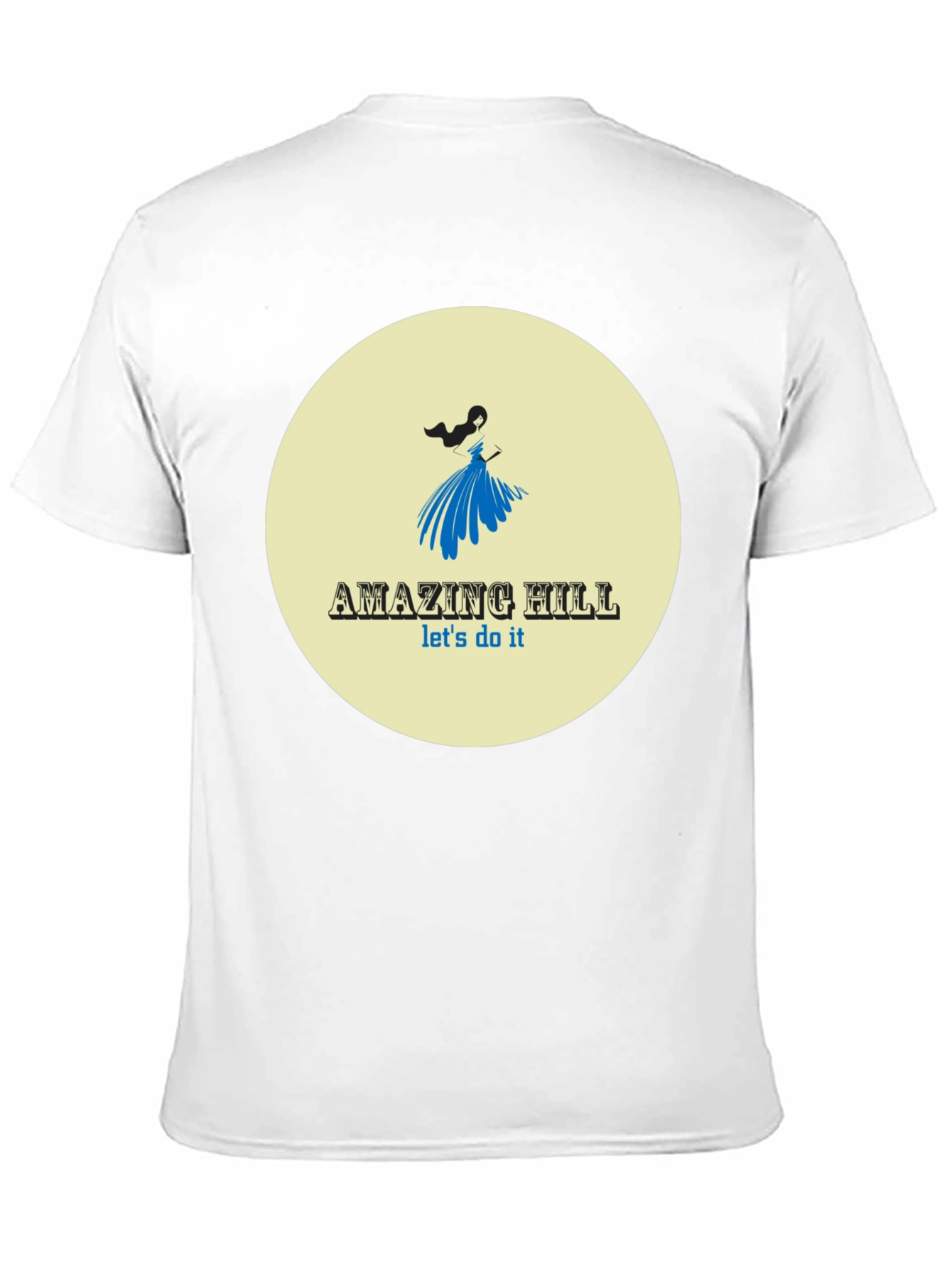 Amazing Hill T-Shirt Black Stylish Graphic Tee