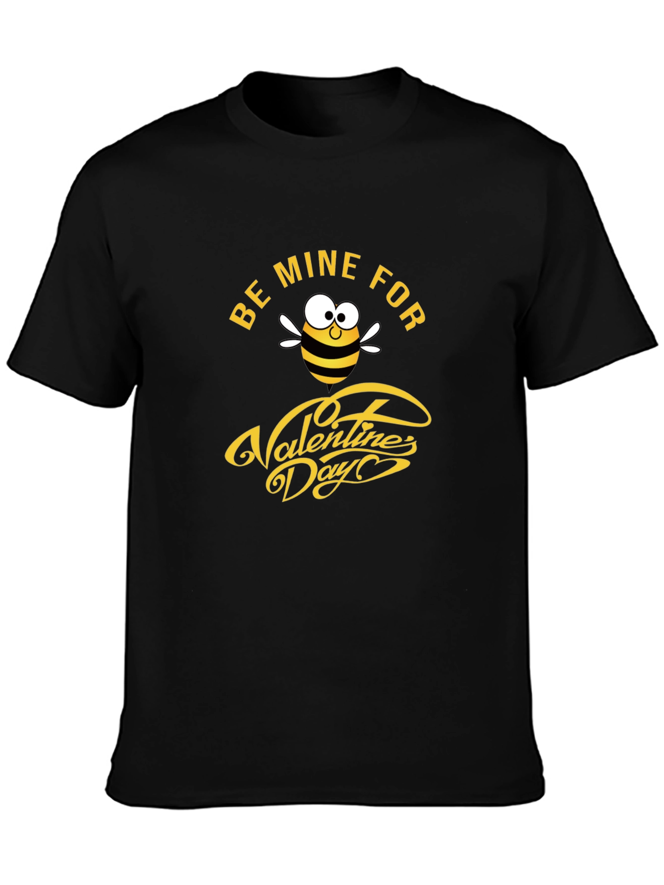 Be Mine Valentines Day Bee Graphic Tee