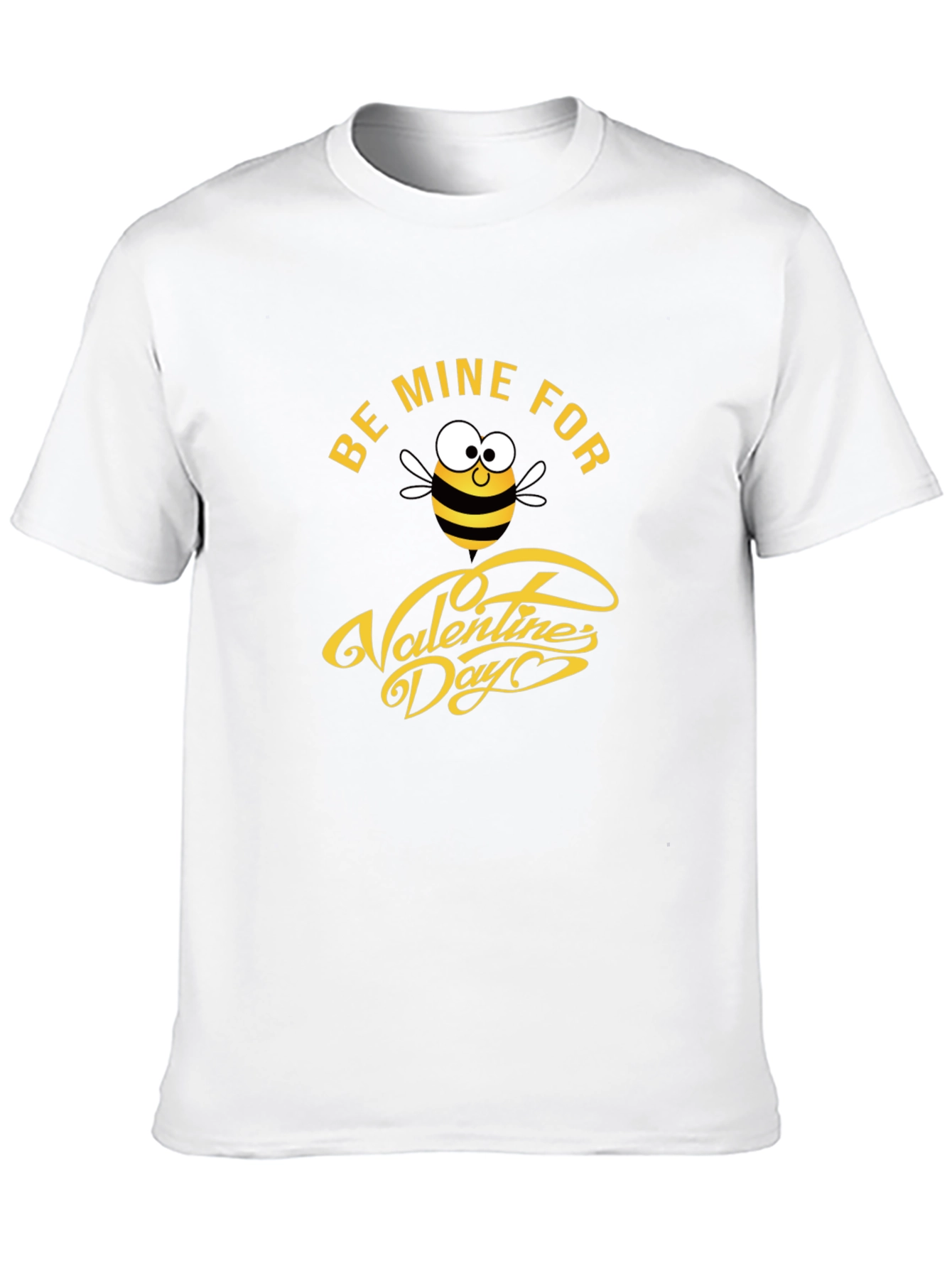 Be Mine Valentines Day Bee Graphic Tee