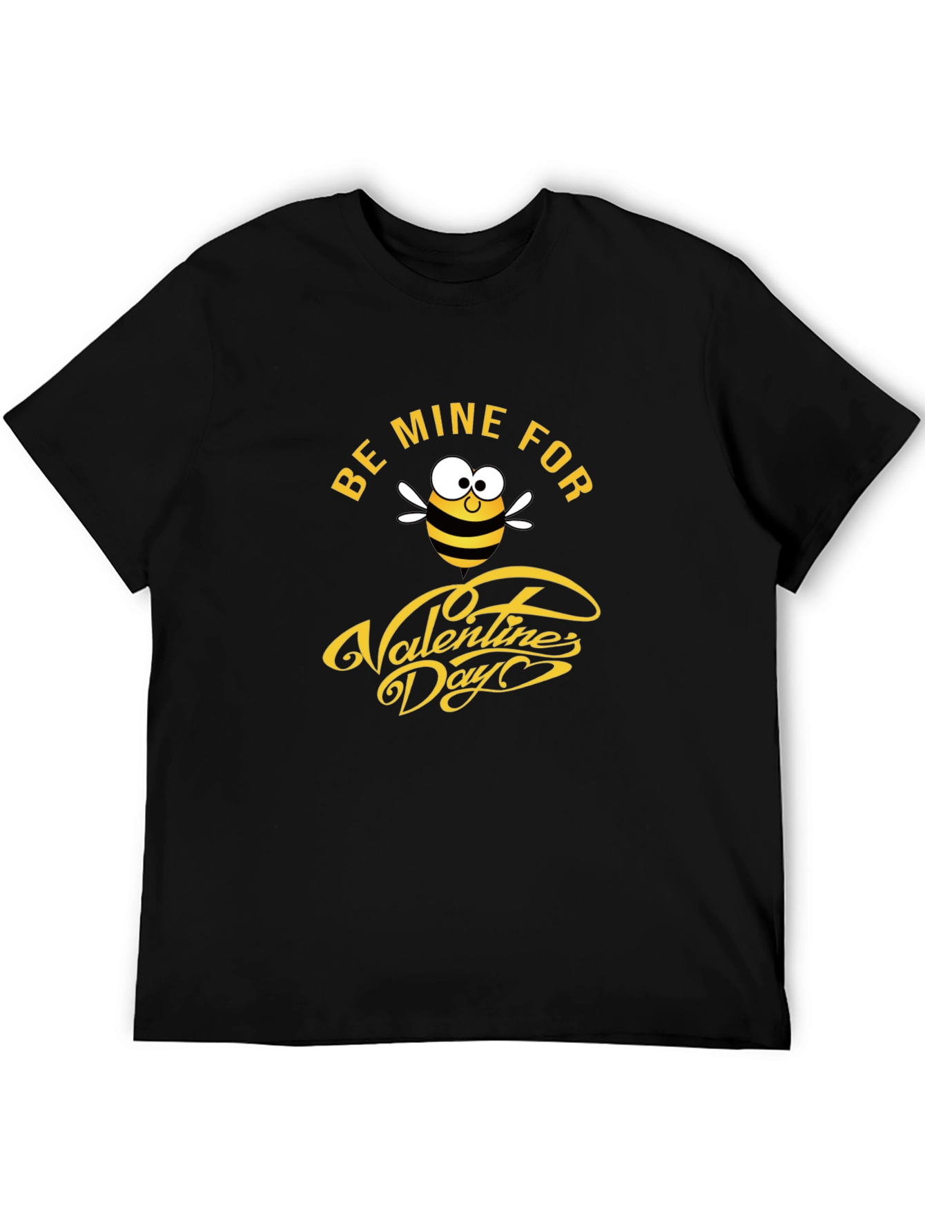 Be Mine Valentines Day Bee Graphic Tee