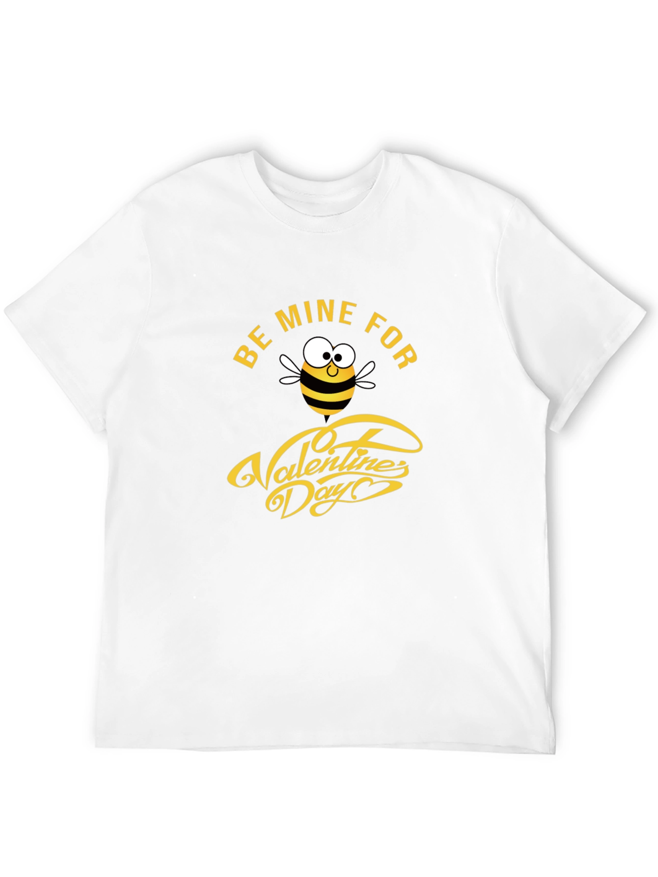Be Mine Valentines Day Bee Graphic Tee