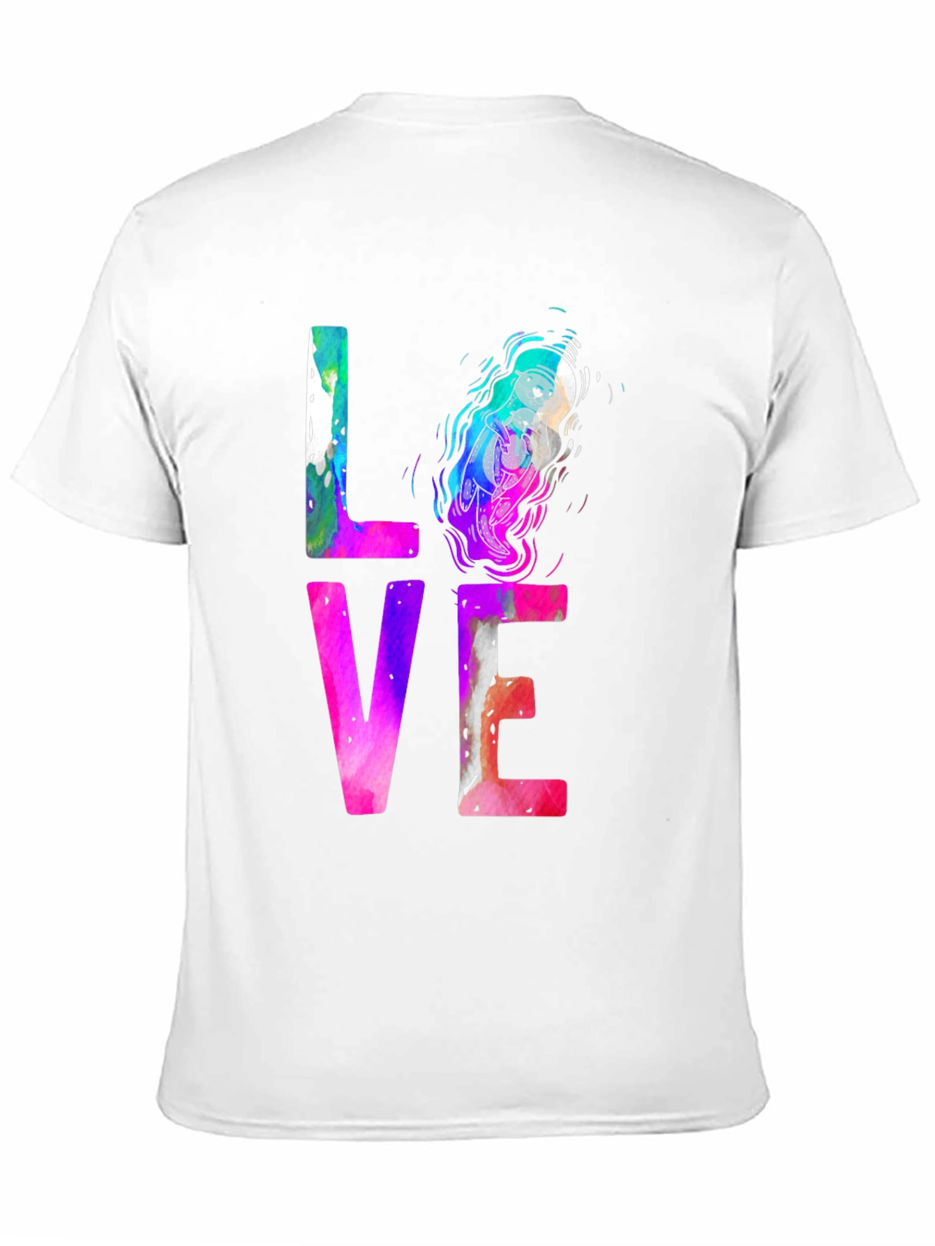 LOVE Otter Graphic T-Shirt