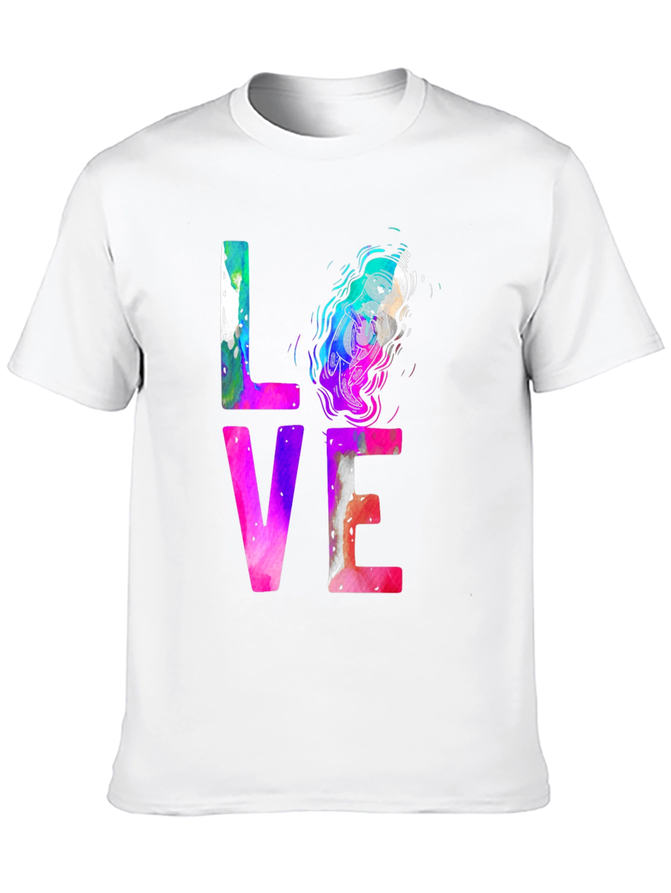 LOVE Otter Graphic T-Shirt