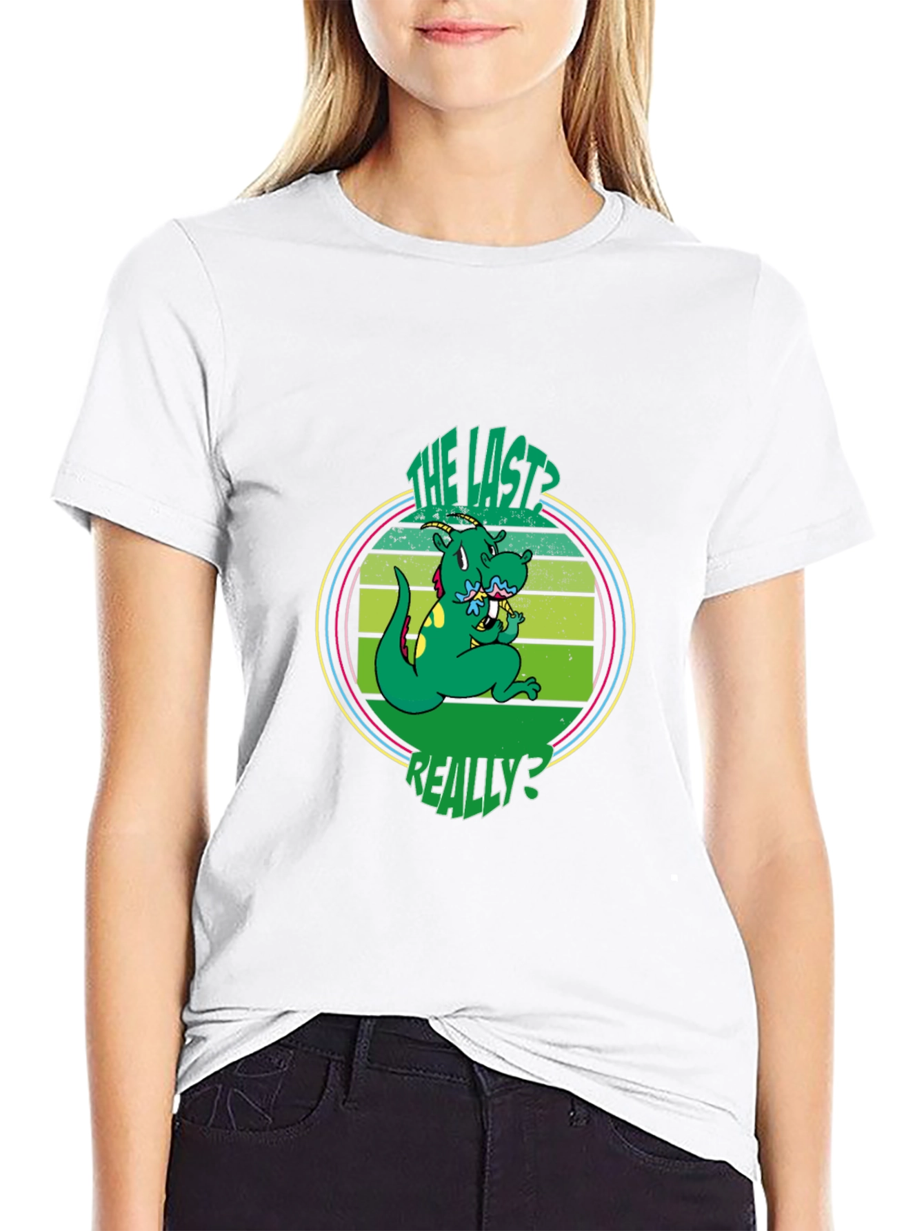 The Last Really? Dinosaur Graphic T-Shirt
