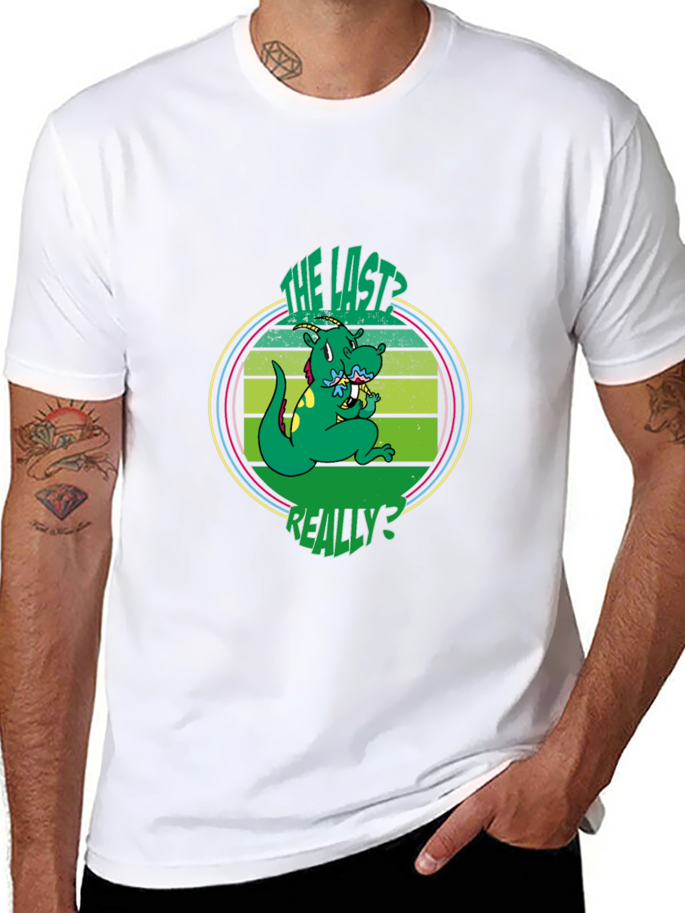 The Last Really? Dinosaur Graphic T-Shirt