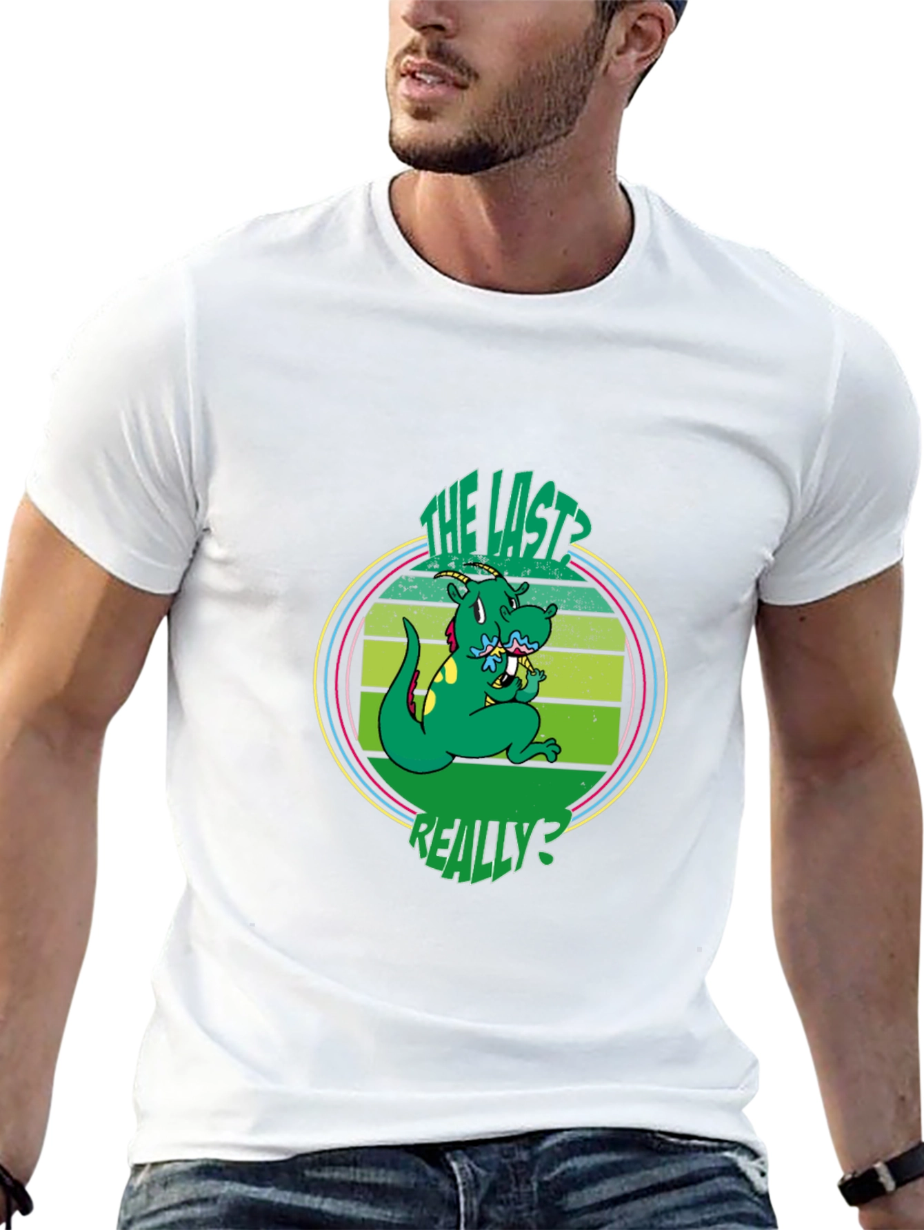 The Last Really? Dinosaur Graphic T-Shirt