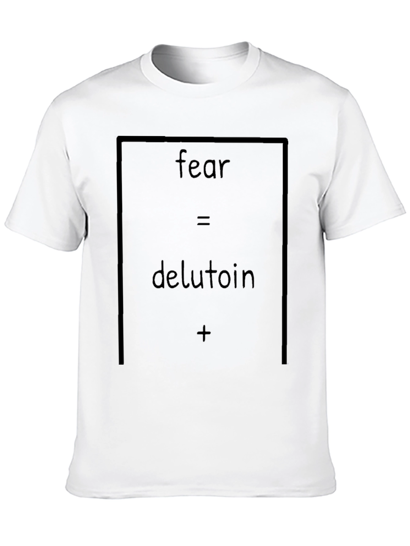 Fear Delusion Graphic T-Shirt - Soft Cotton Tee