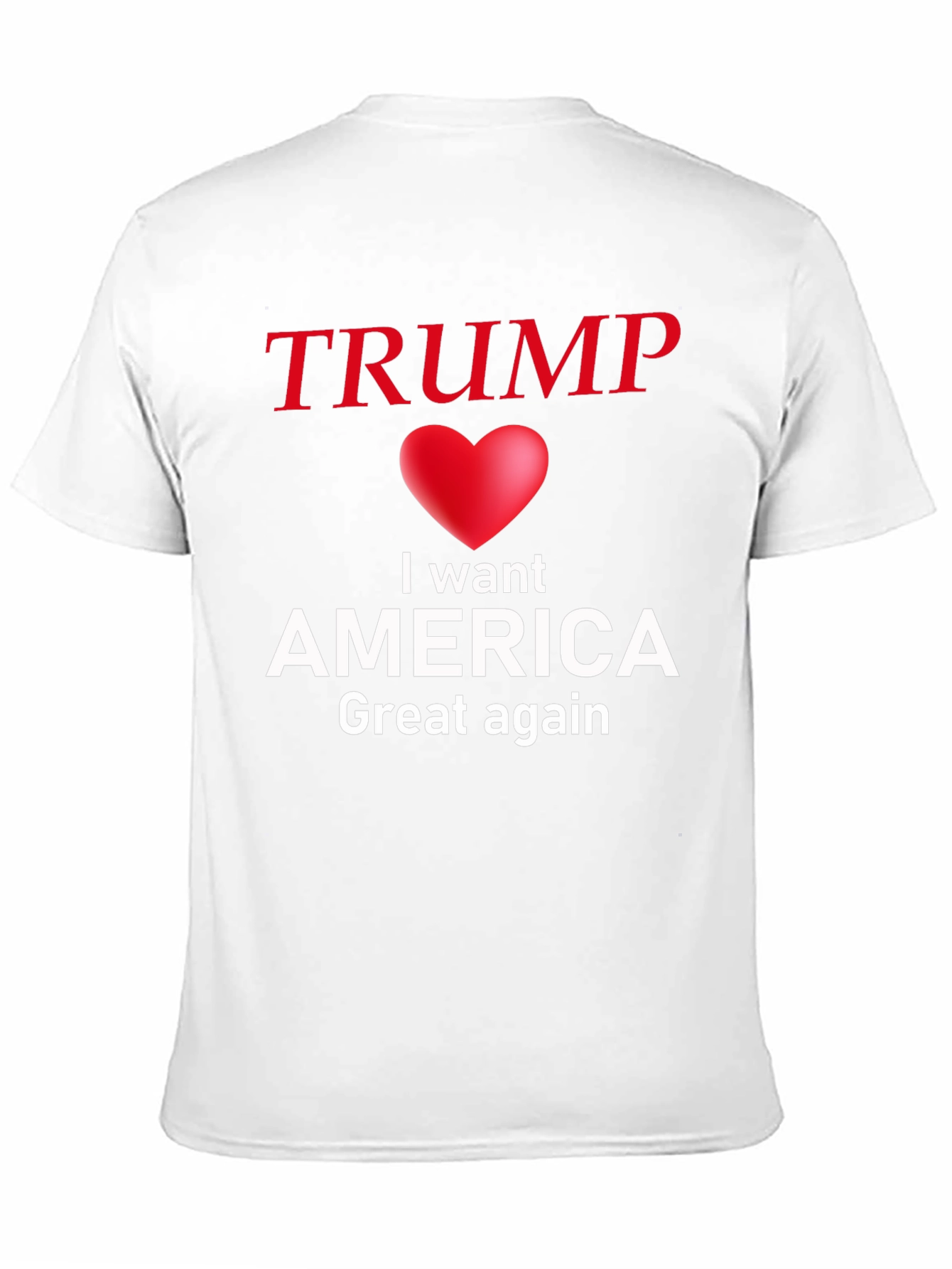 Trump I Love America T-Shirt - Great Again!