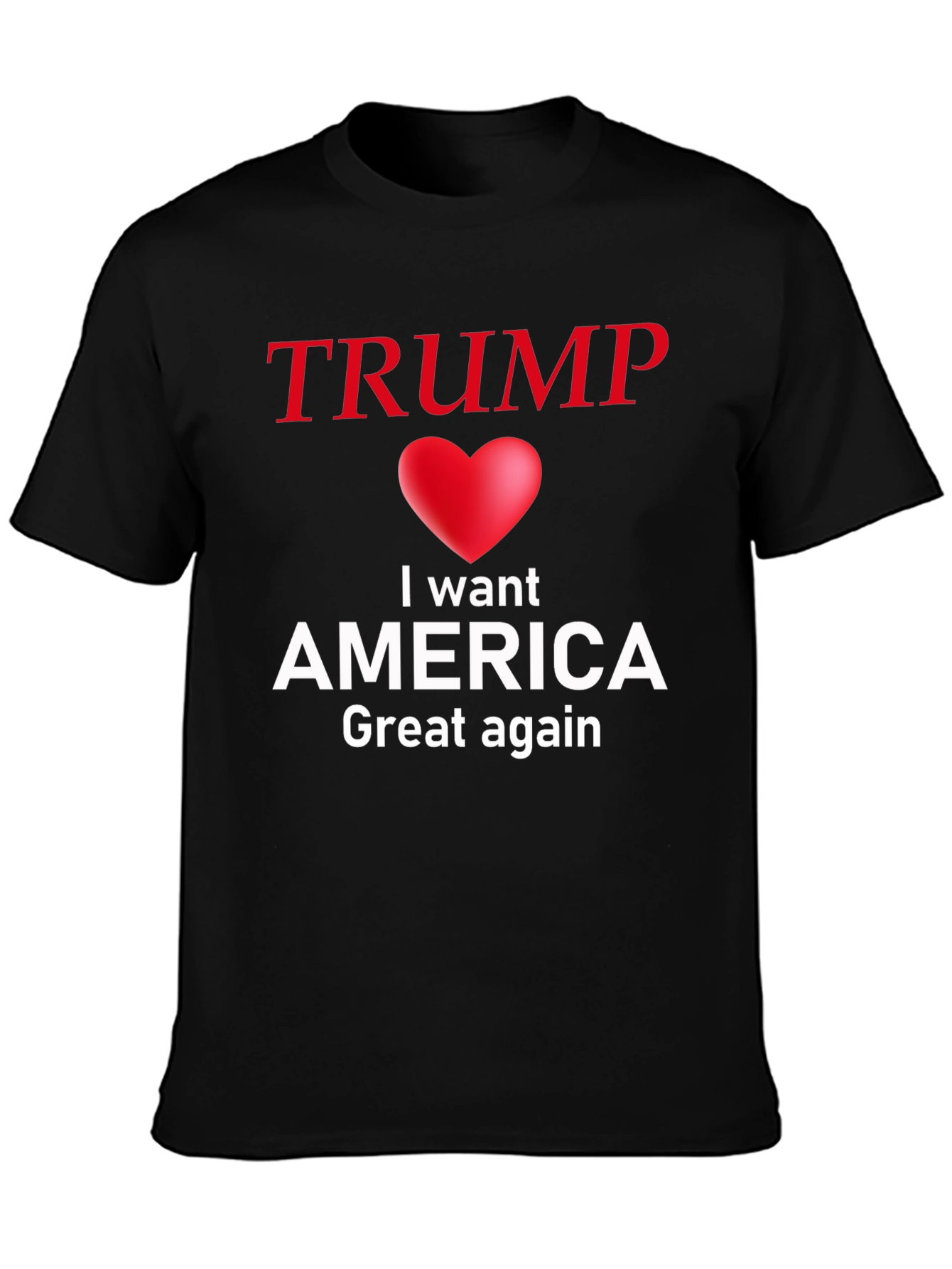 Trump I Love America T-Shirt - Great Again!