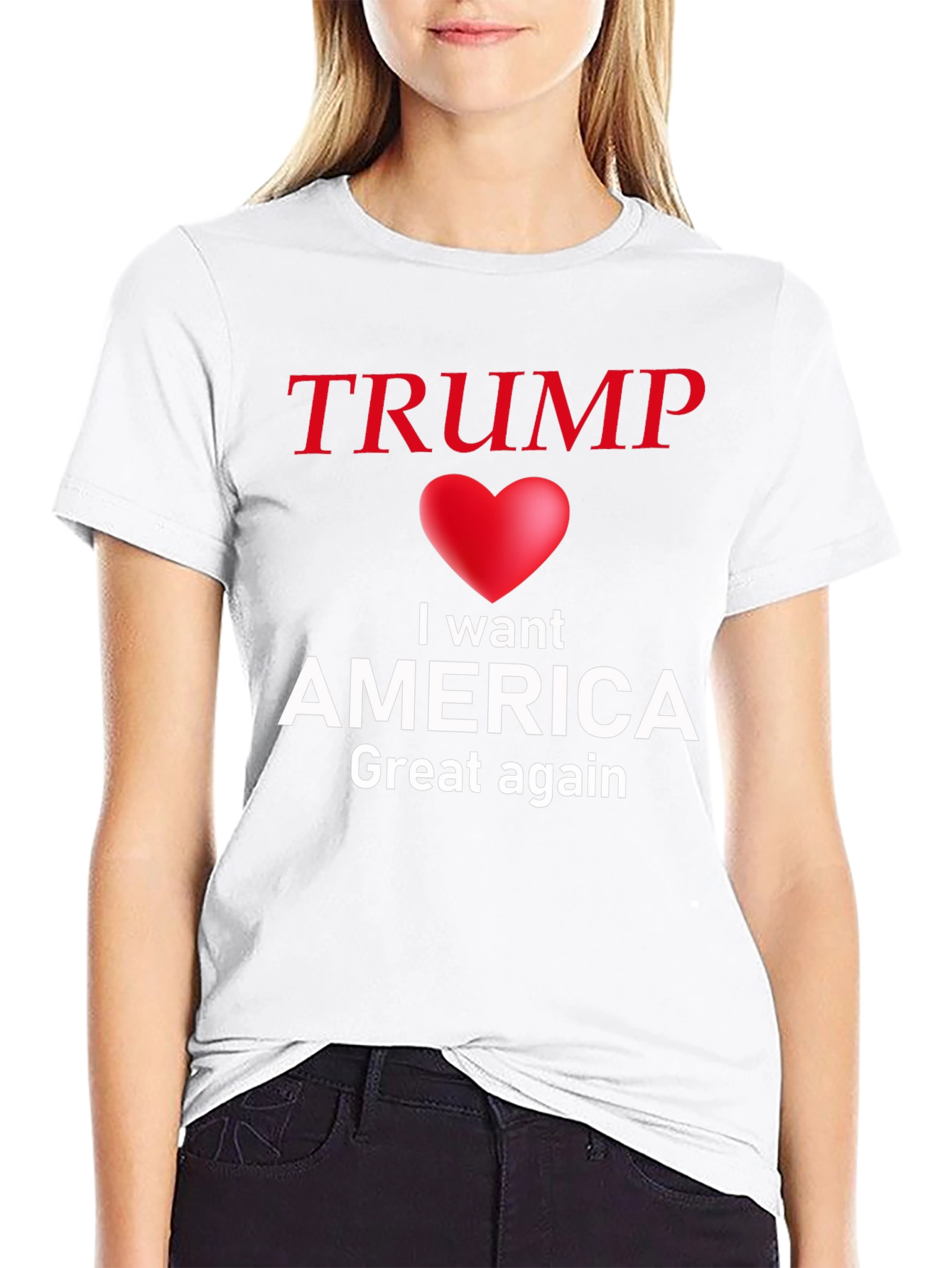 Trump I Love America T-Shirt - Great Again!