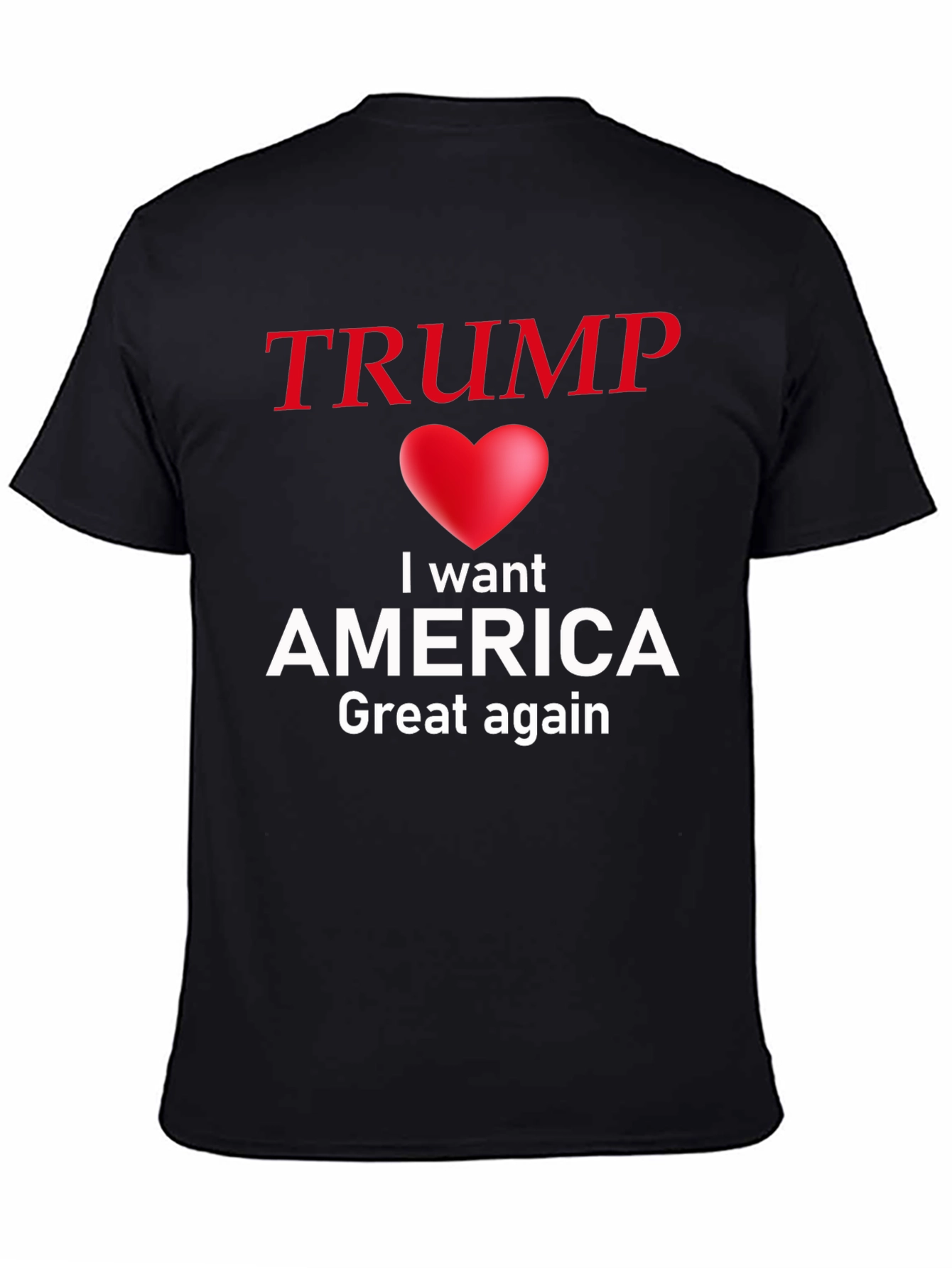 Trump I Love America T-Shirt - Great Again!