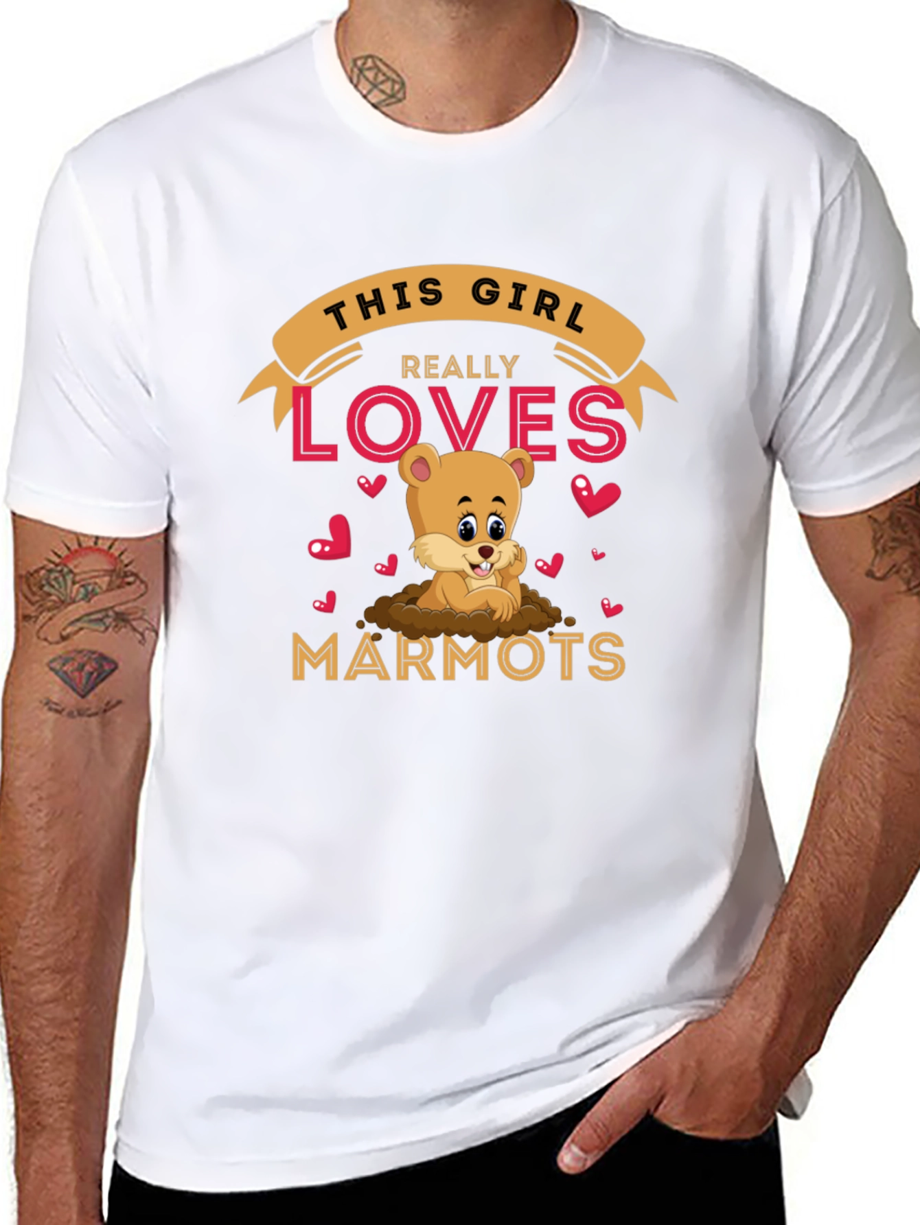 This Girl Loves Marmots T-Shirt