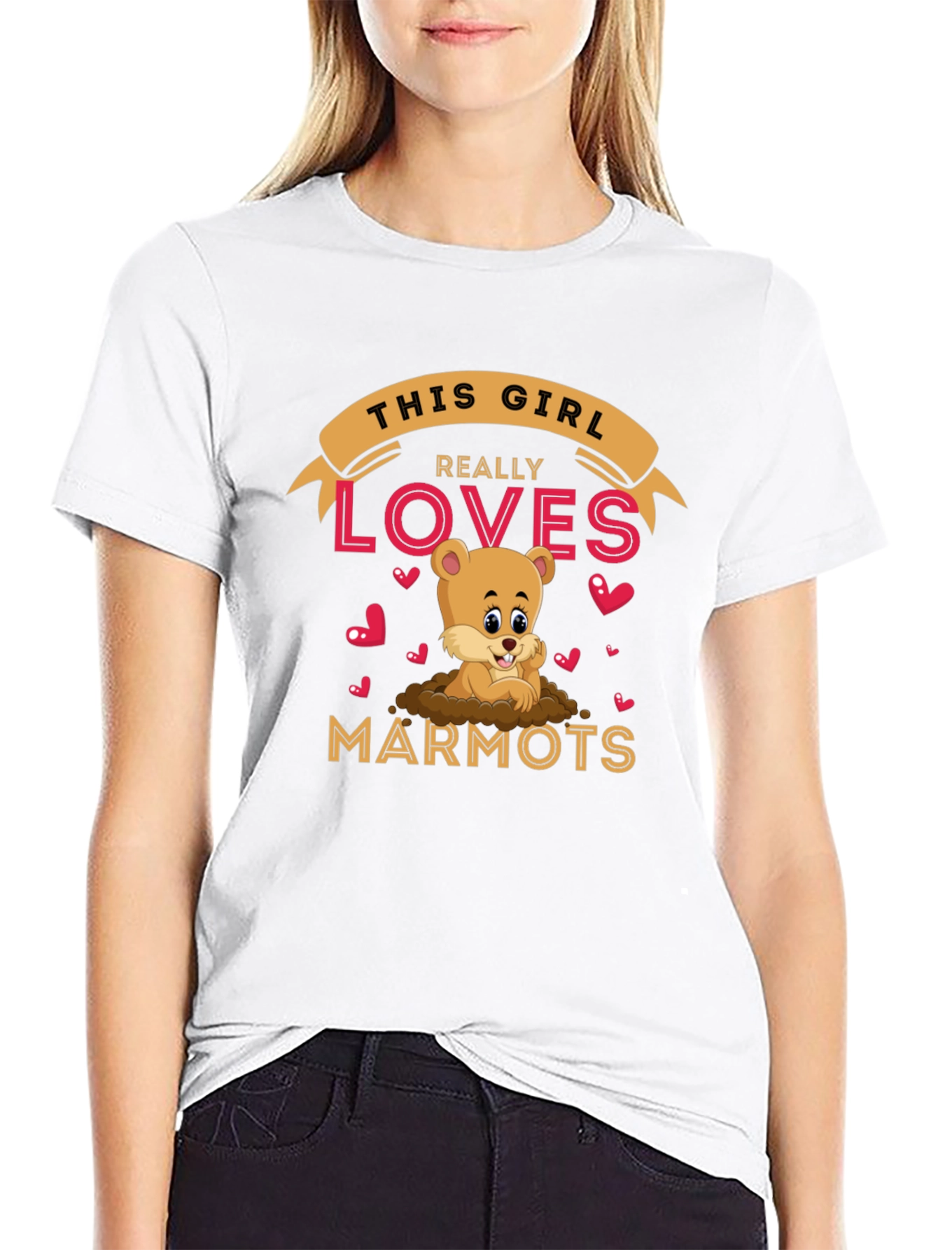 This Girl Loves Marmots T-Shirt