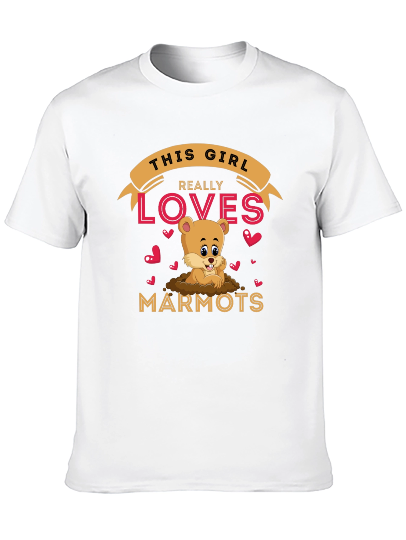 This Girl Loves Marmots T-Shirt