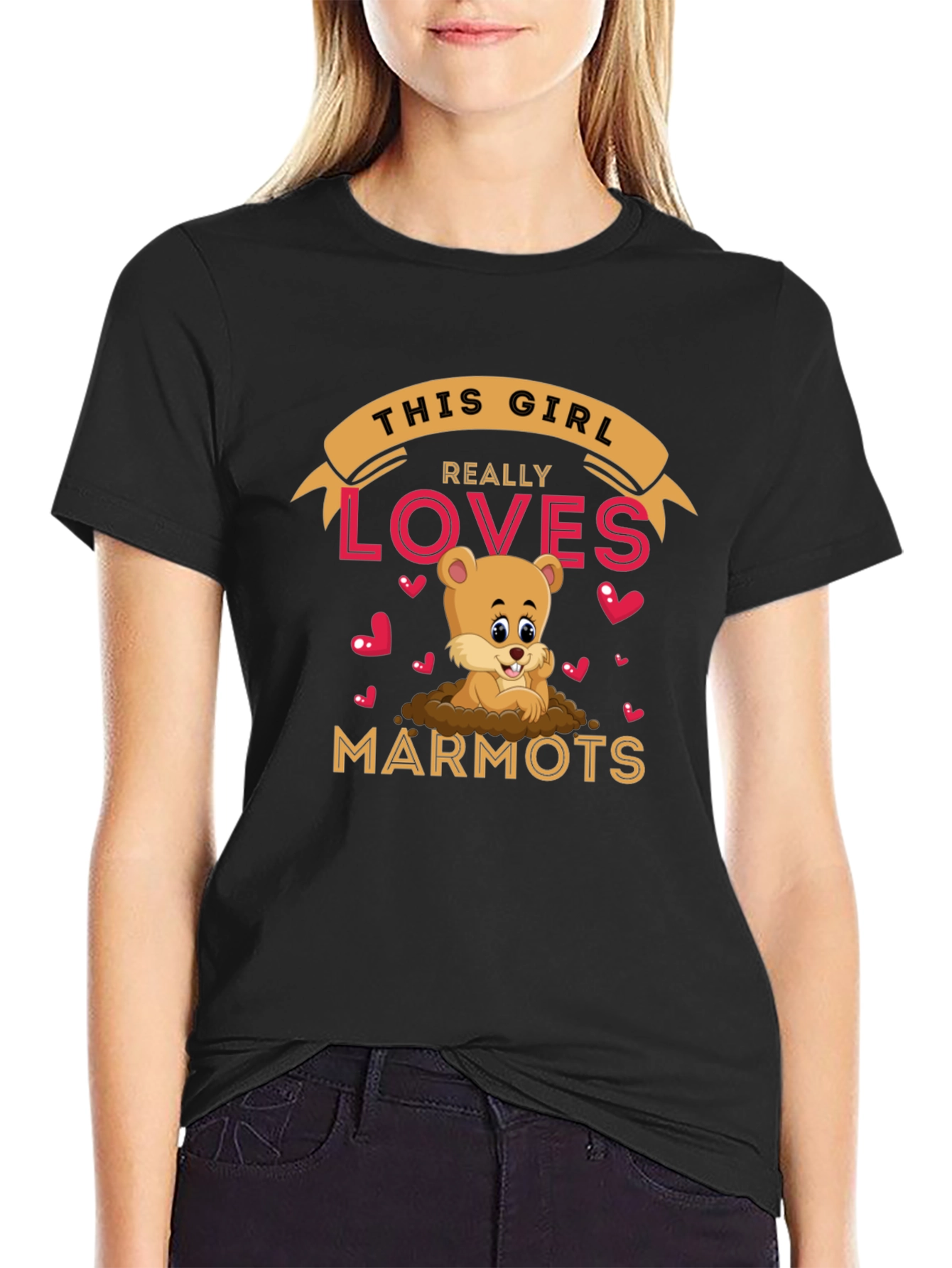 This Girl Loves Marmots T-Shirt