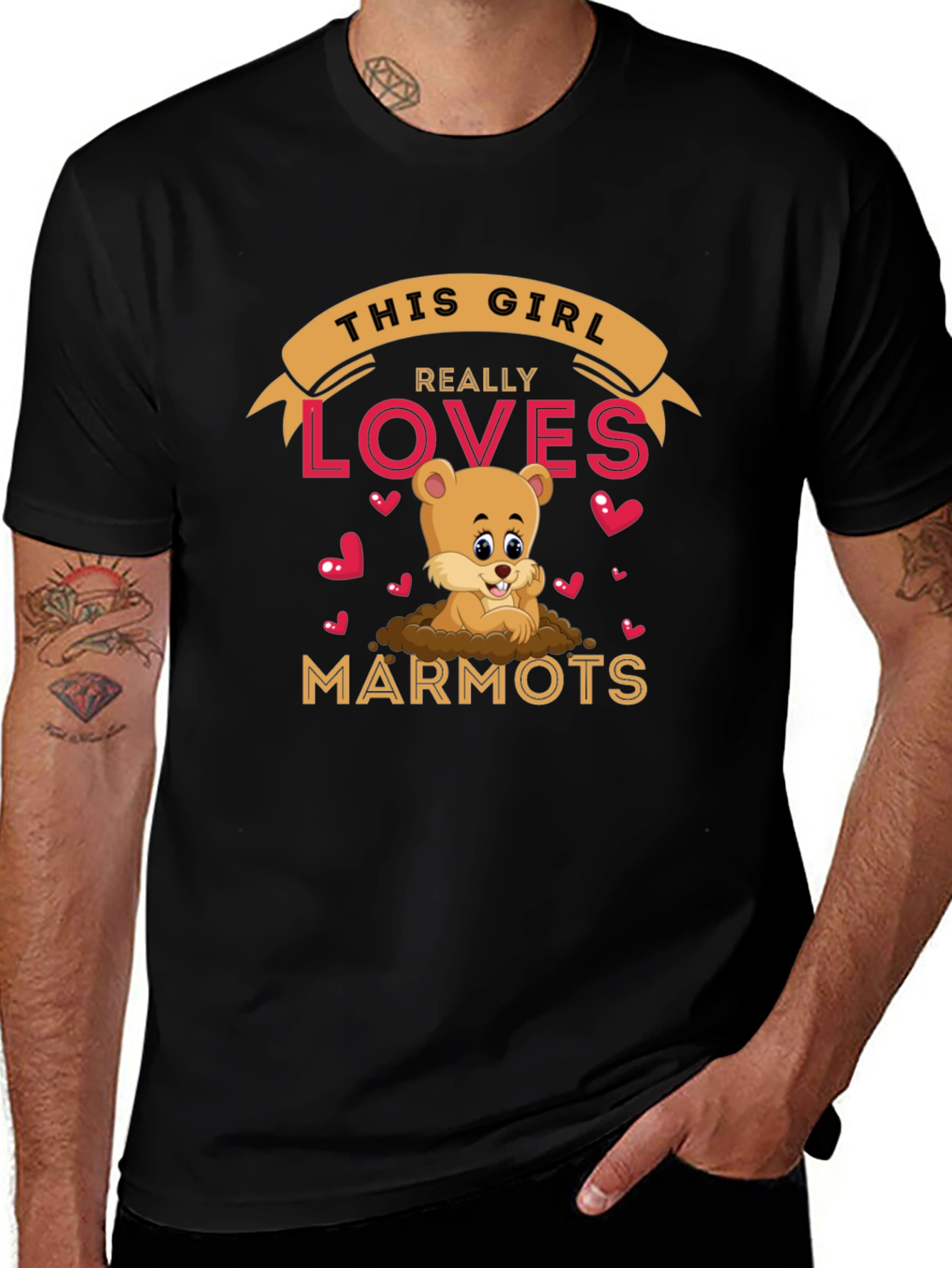 This Girl Loves Marmots T-Shirt