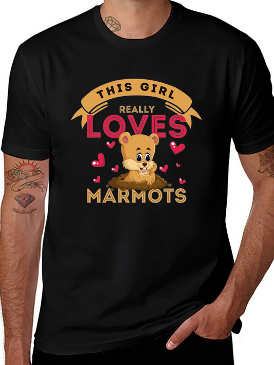This Girl Loves Marmots T-Shirt