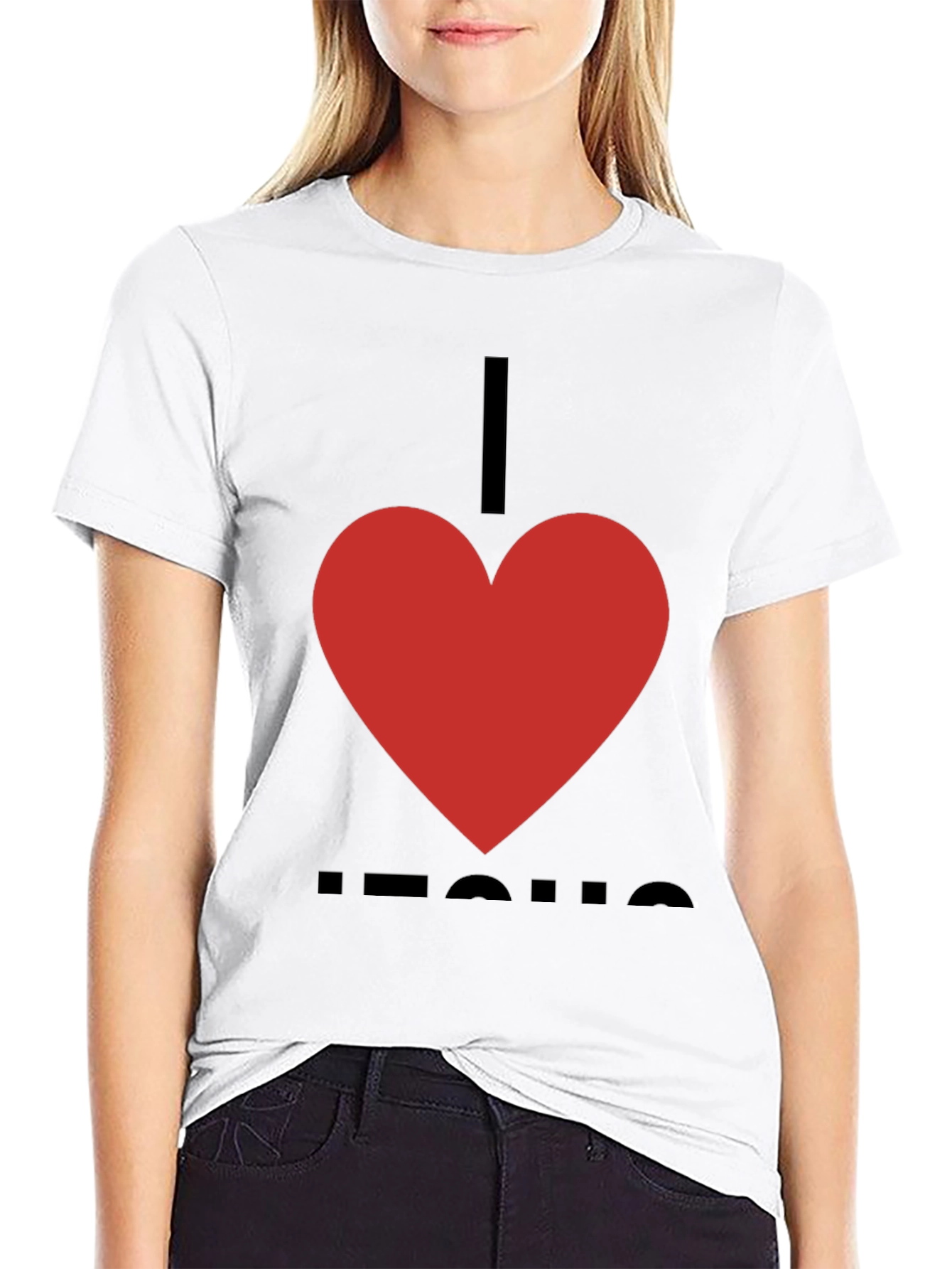 I Heart Jesus T-Shirt - Classic Christian Apparel