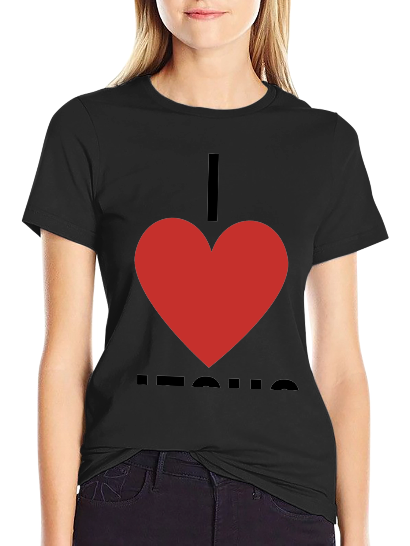 I Heart Jesus T-Shirt - Classic Christian Apparel