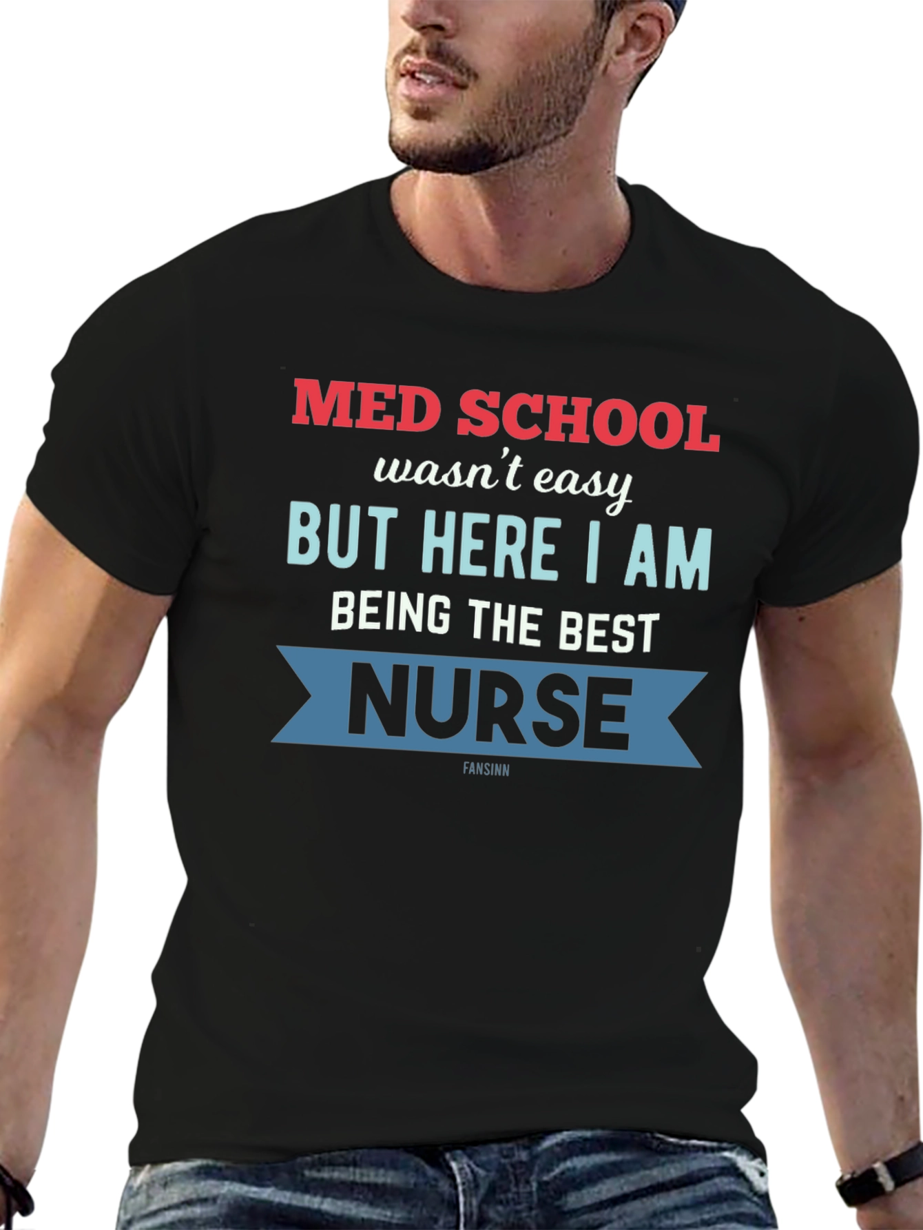 Med School Nurse Graphic Tee - Best Nurse T-Shirt