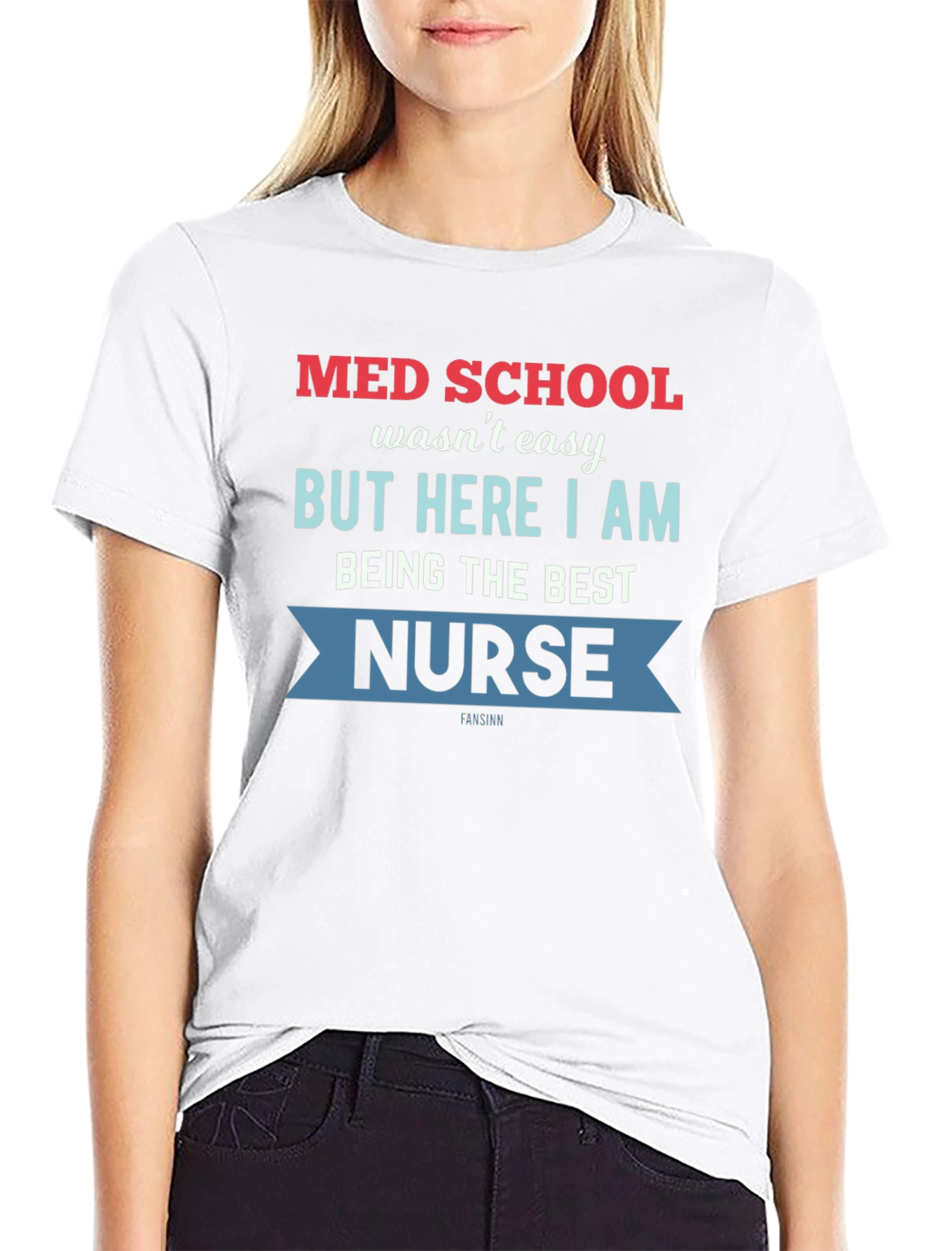 Med School Nurse Graphic Tee - Best Nurse T-Shirt