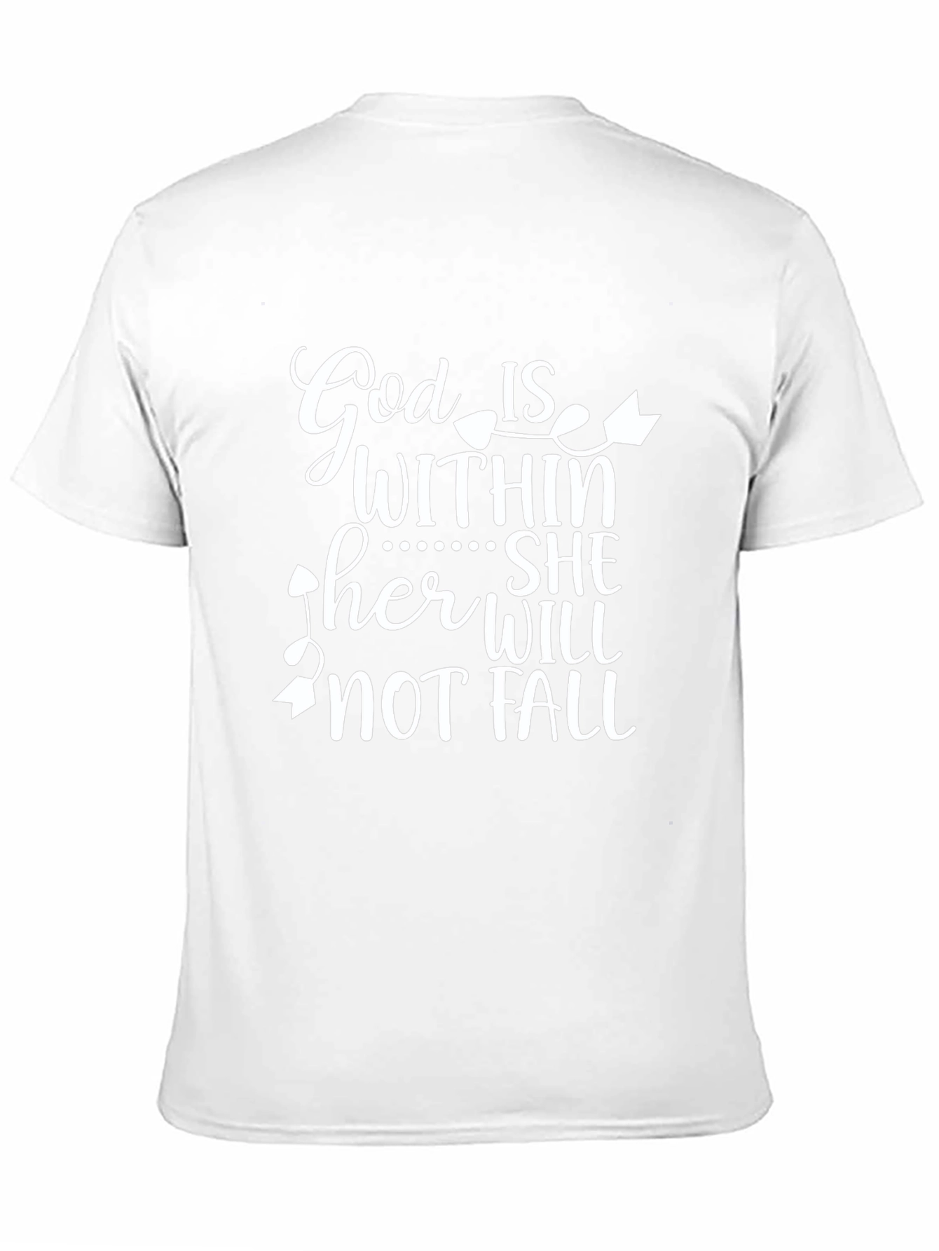 God is Within Her Tee - Christian Womens T-Shirt