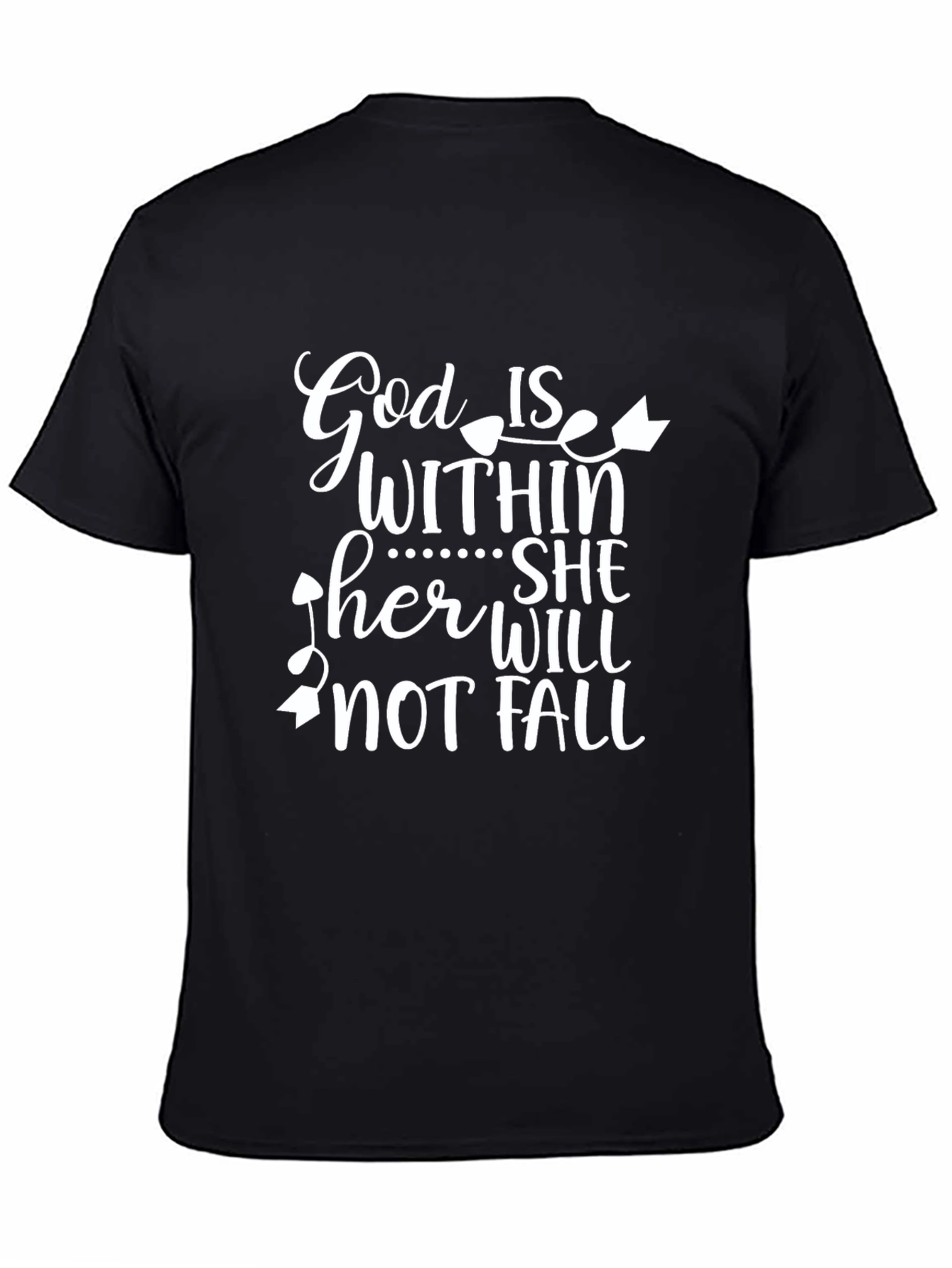 God is Within Her Tee - Christian Womens T-Shirt