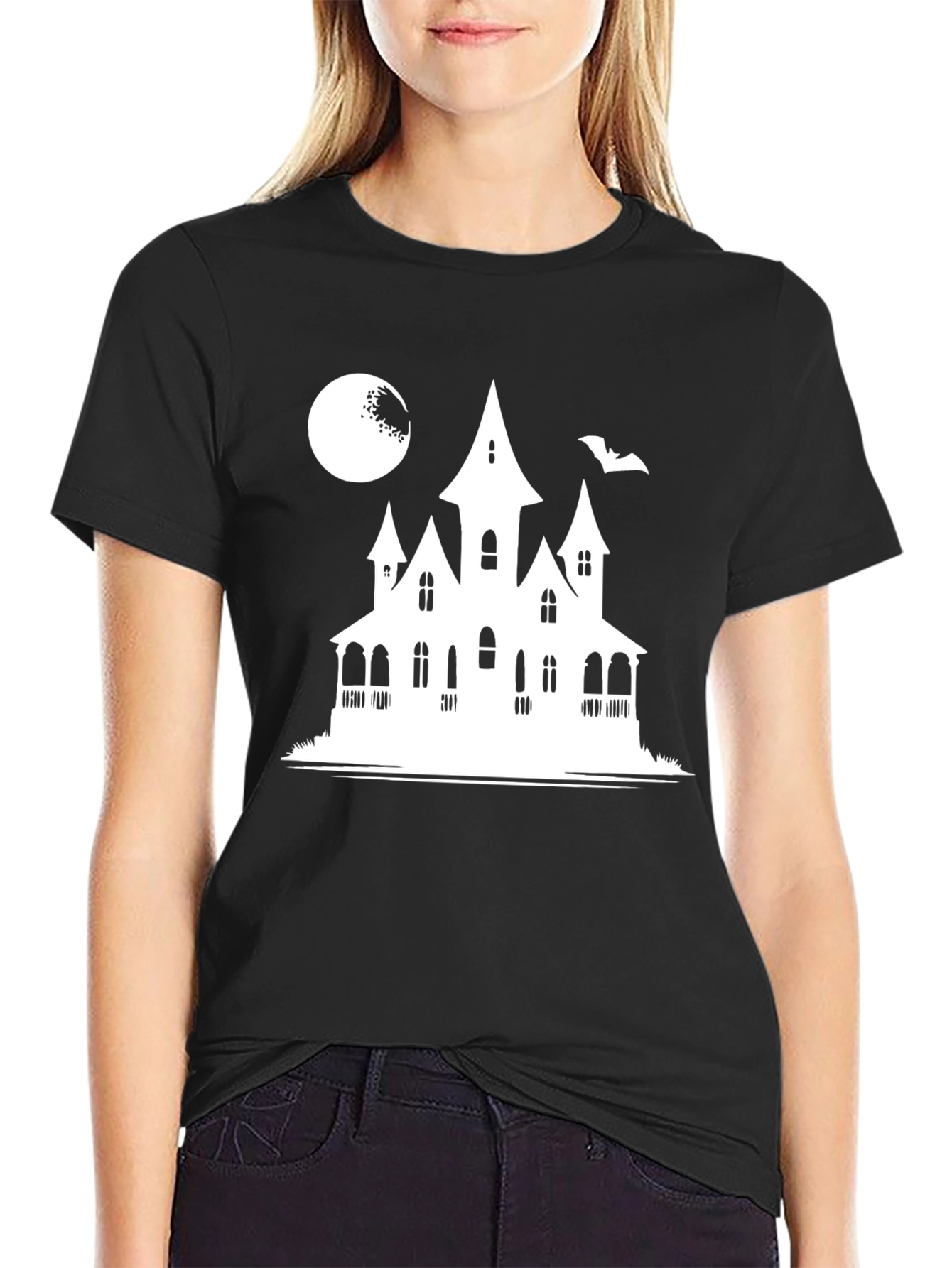 Halloween Haunted House T-Shirt