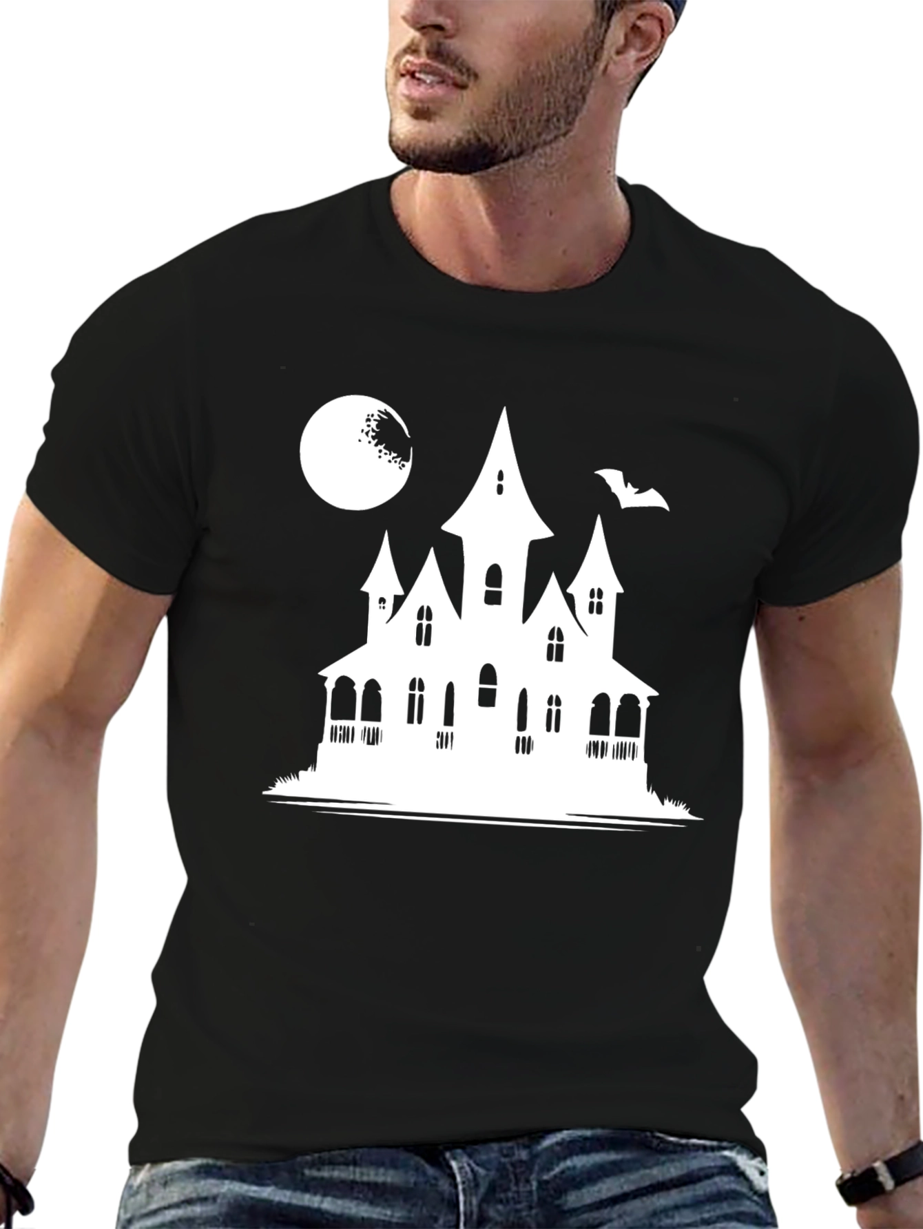 Halloween Haunted House T-Shirt