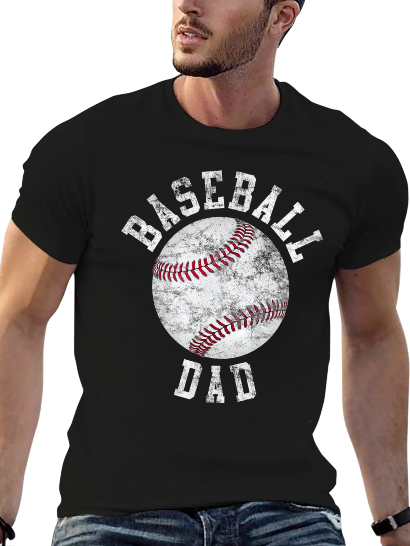 Baseball Dad Graphic T-Shirt