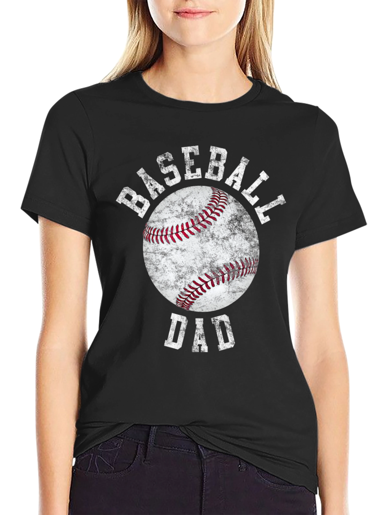 Baseball Dad Graphic T-Shirt