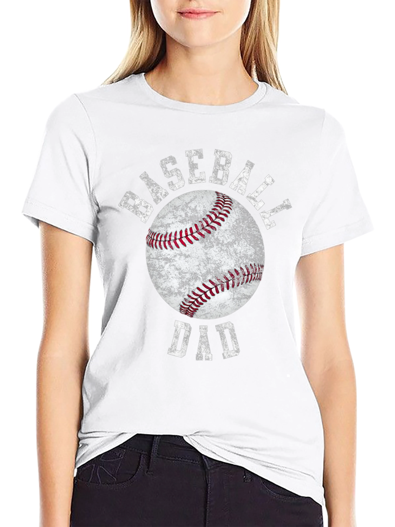 Baseball Dad Graphic T-Shirt