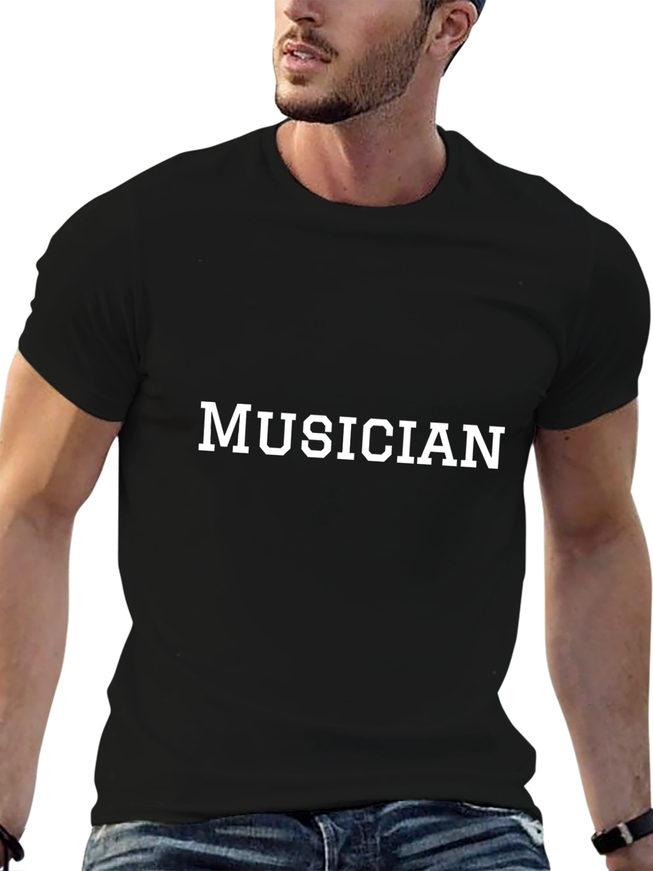 Musician T-Shirt - Classic Crew Neck Tee