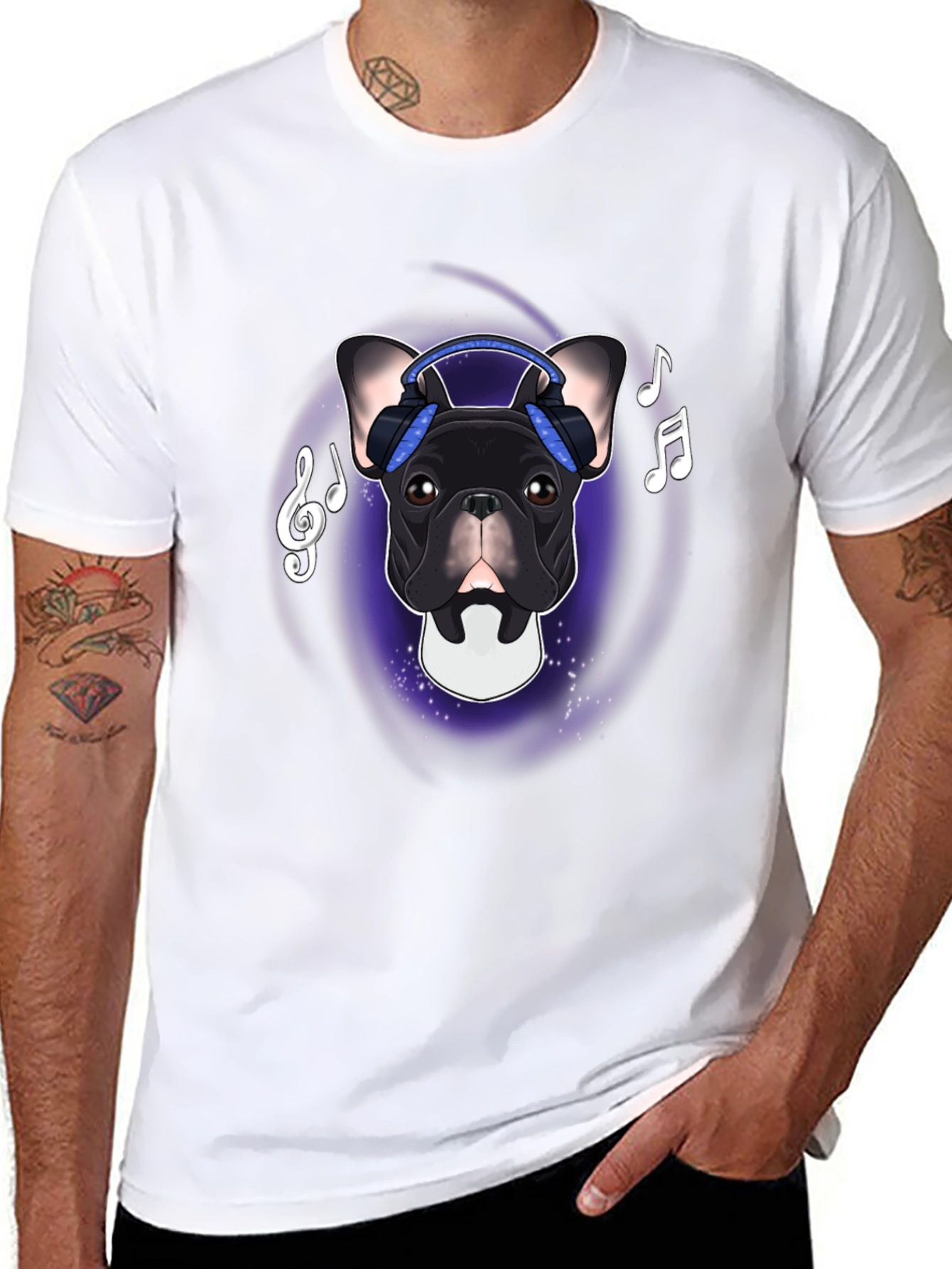 Dog DJ Graphic Tee
