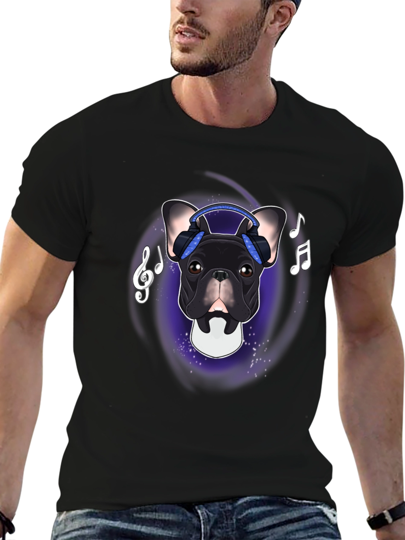 Dog DJ Graphic Tee