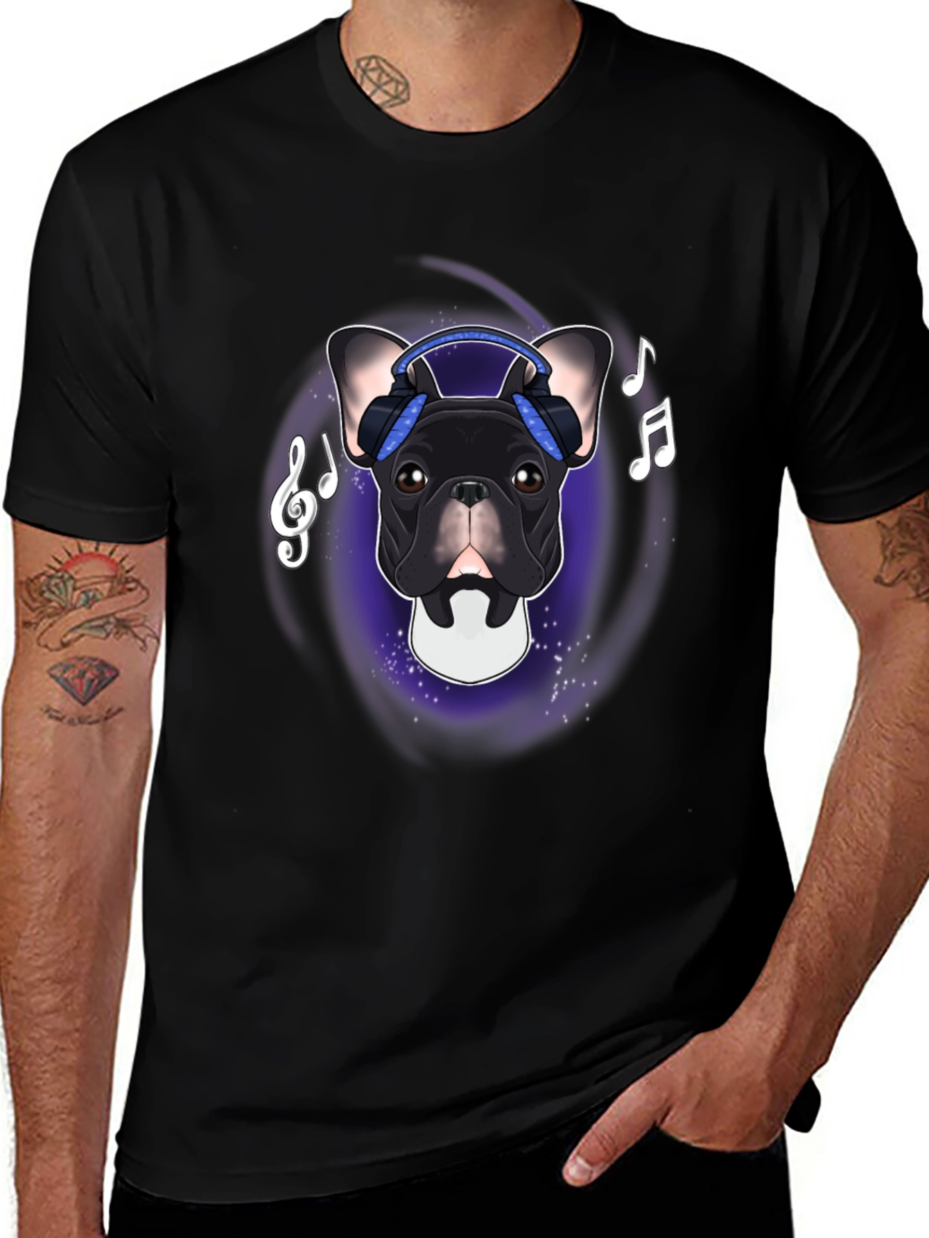 Dog DJ Graphic Tee